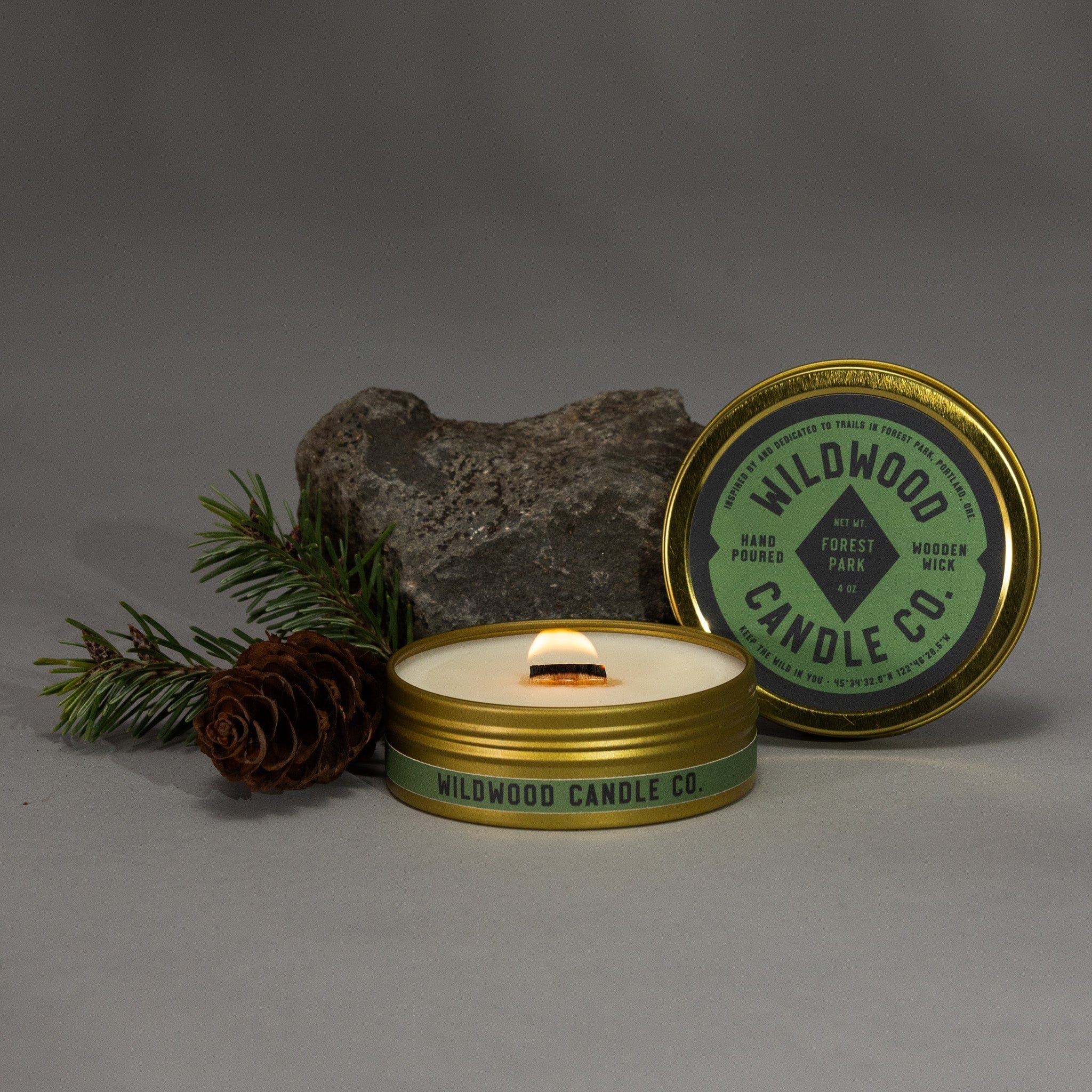 Forest Park Travel Candle - 4oz - Image 2