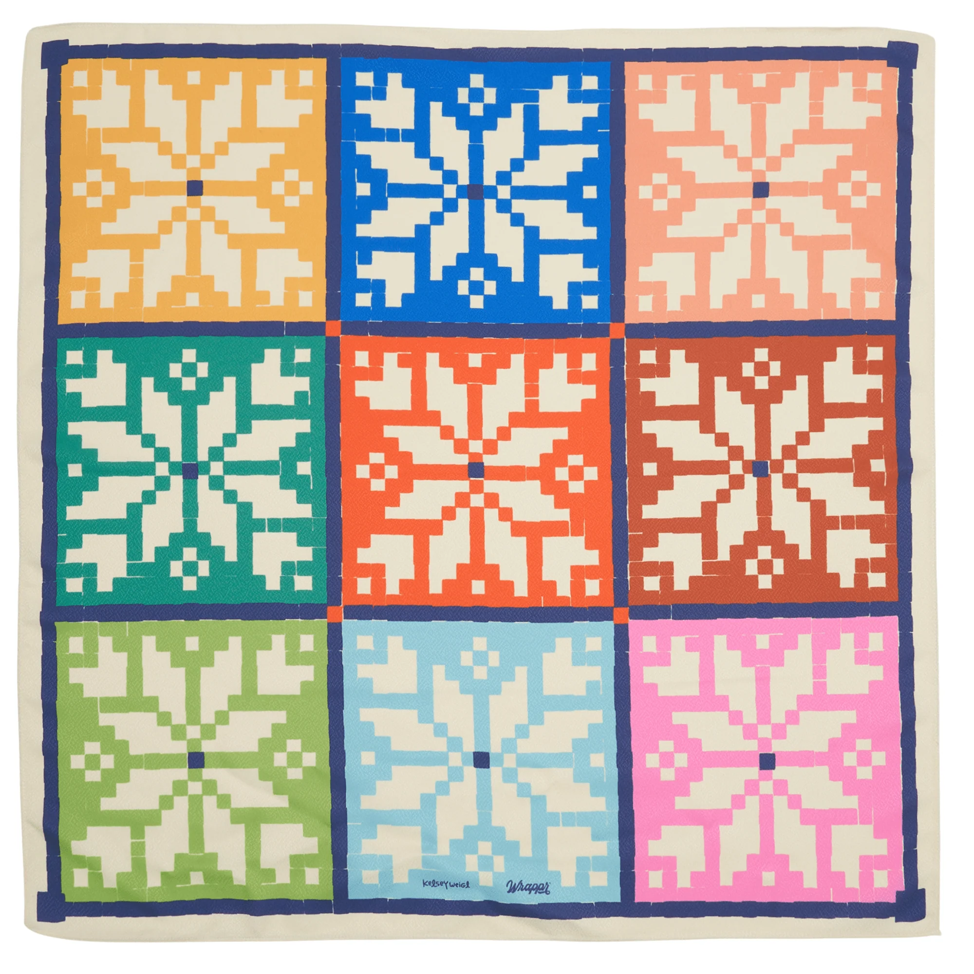 Furoshiki Gift Wrap by Kelsey Weigl | 28", Polyester - Image 2