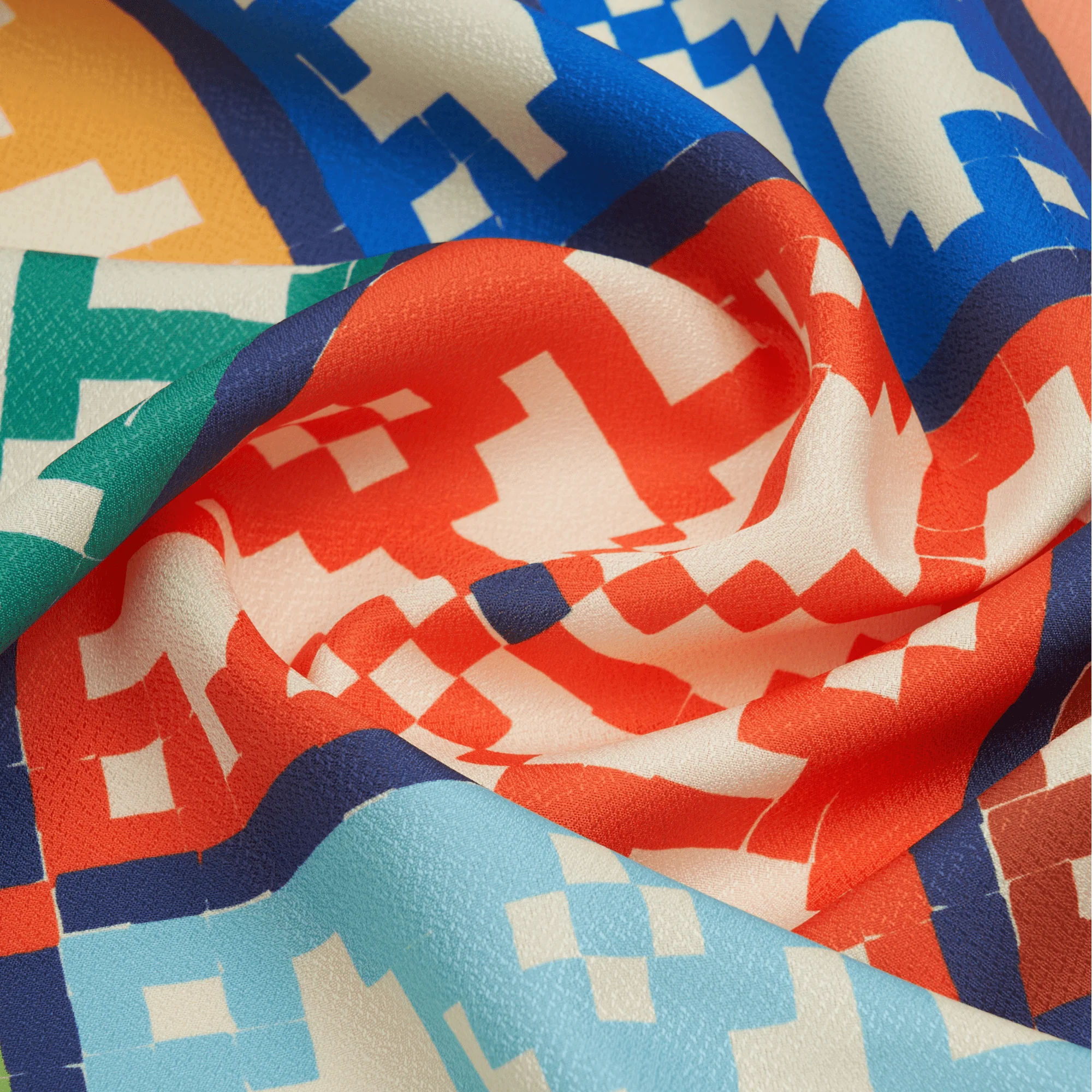 Furoshiki Gift Wrap by Kelsey Weigl | 28", Polyester - Image 6