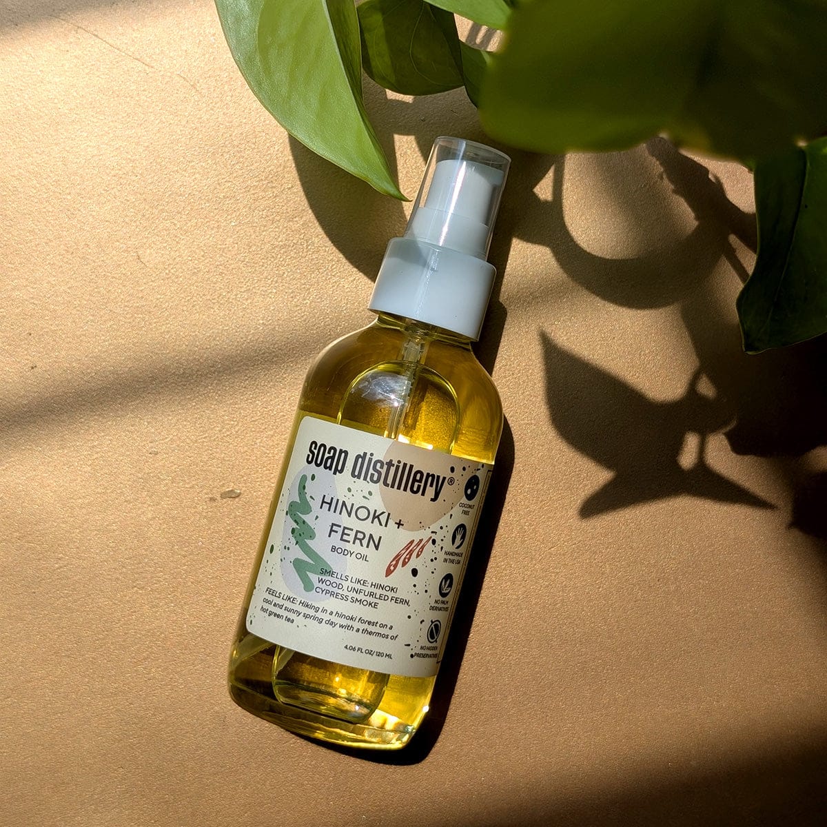Hinoki + Fern Botanical Body Oil - Image 2