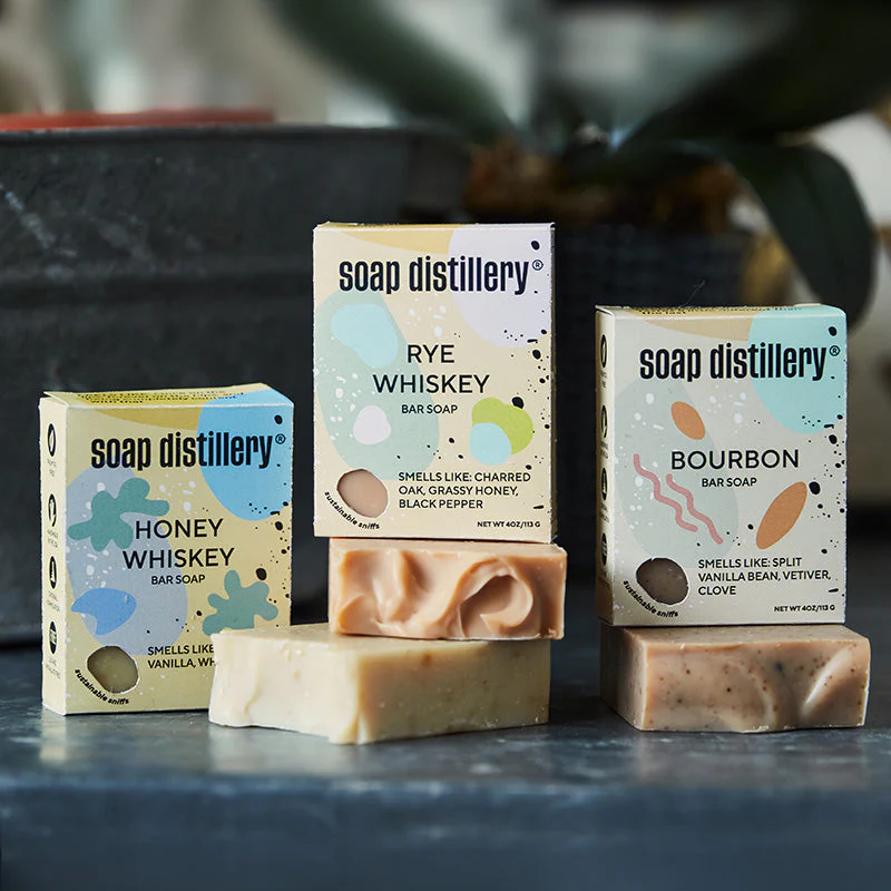 Honey Whiskey Bar Soap - Image 2