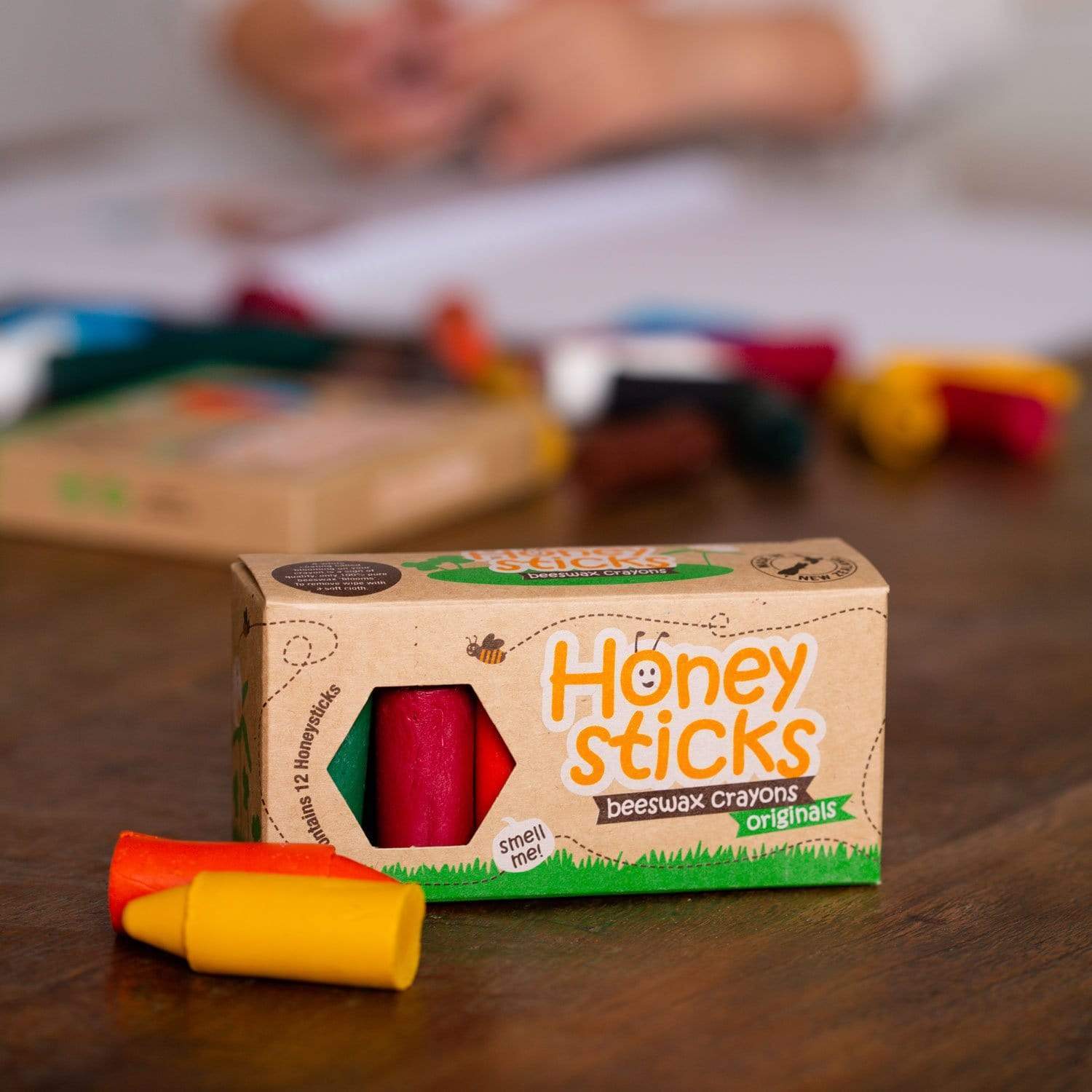 Honeysticks Natural Beeswax Crayons - Eco Friendly Crayons, 100% Pure Beeswax - Image 6