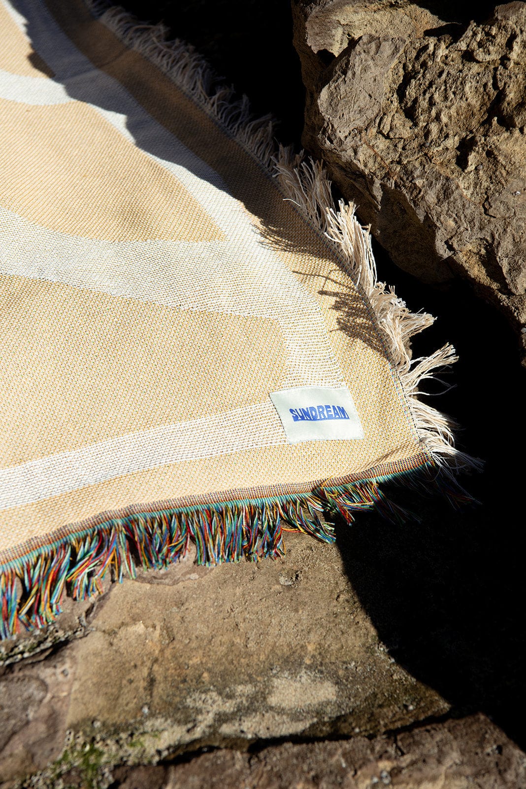 Horizon Heritage Woven Throw - Sand - Image 2