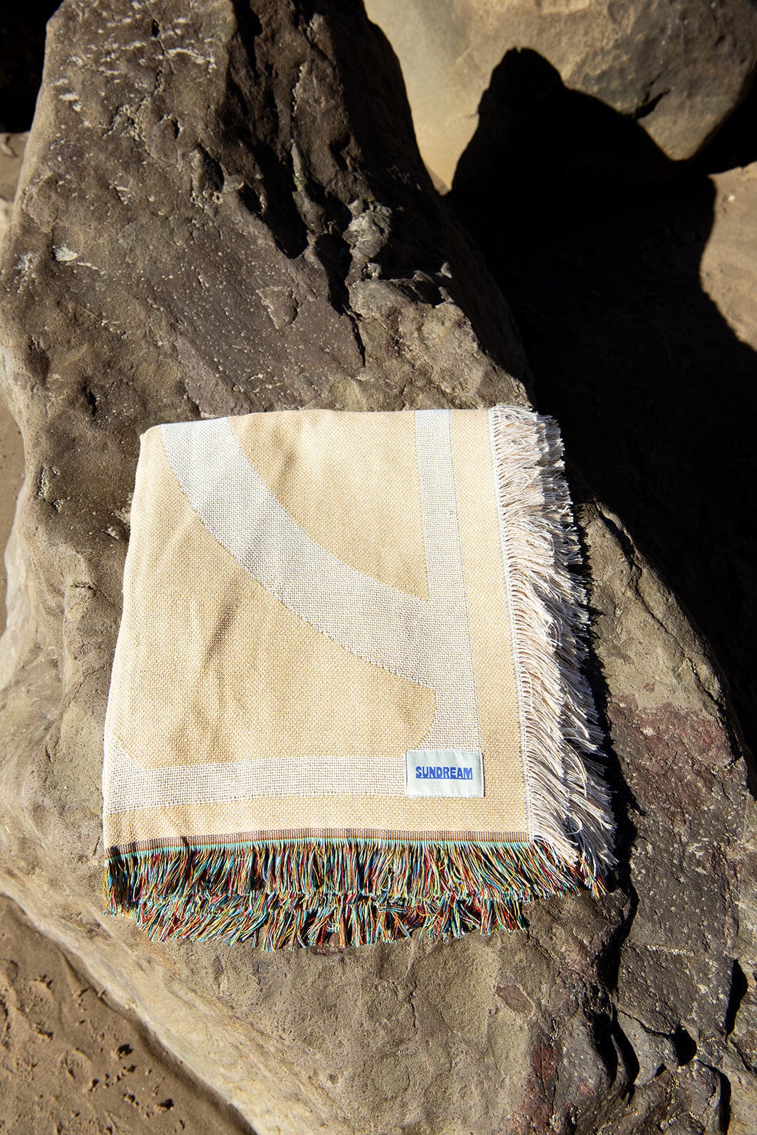 Horizon Heritage Woven Throw - Sand - Image 6