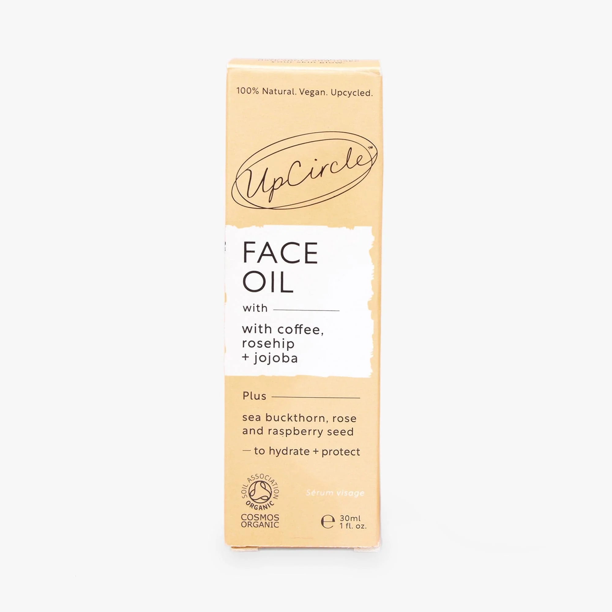 Organic Face Oil with Coffee, Rosehip + Jojoba - Image 2