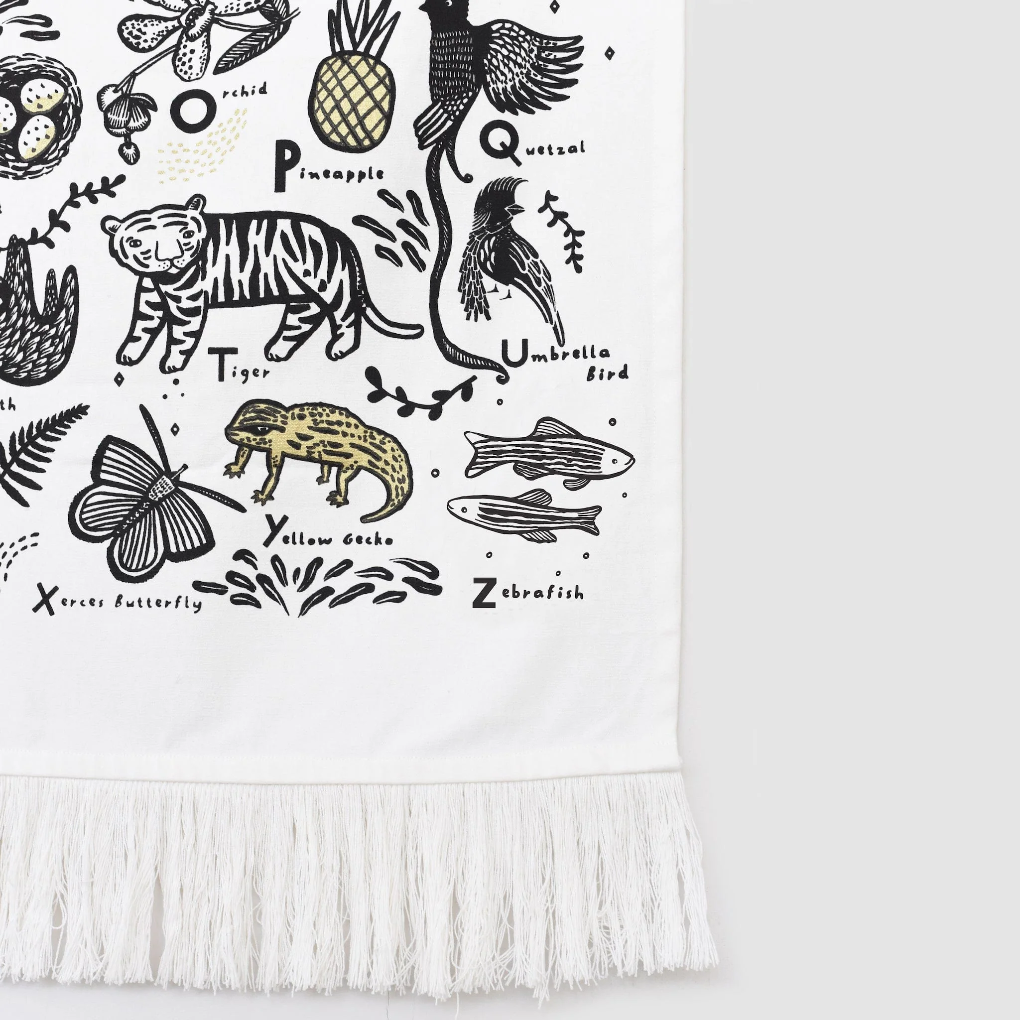 Jungle Alphabet Tapestry - Image 3