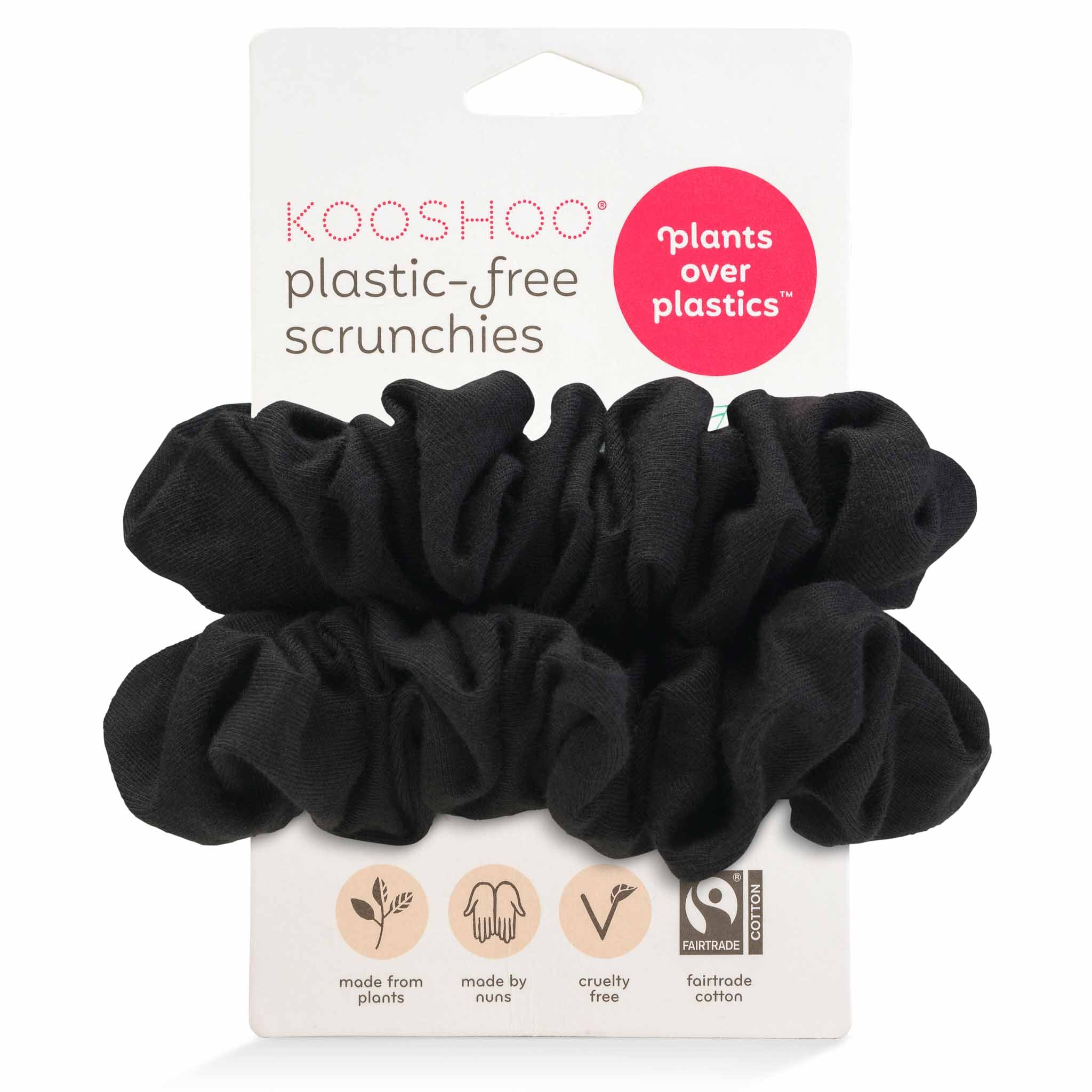 Plastic Free Organic Scrunchies - Zero Waste Scrunchies, 100% Fair Trade, Organic Cotton, 2 Pack - Image 13