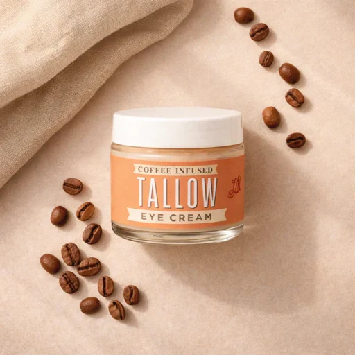 Lady May Coffee-Infused Tallow Eye Cream – Brighten, Firm & Revitalize Naturally - Image 8