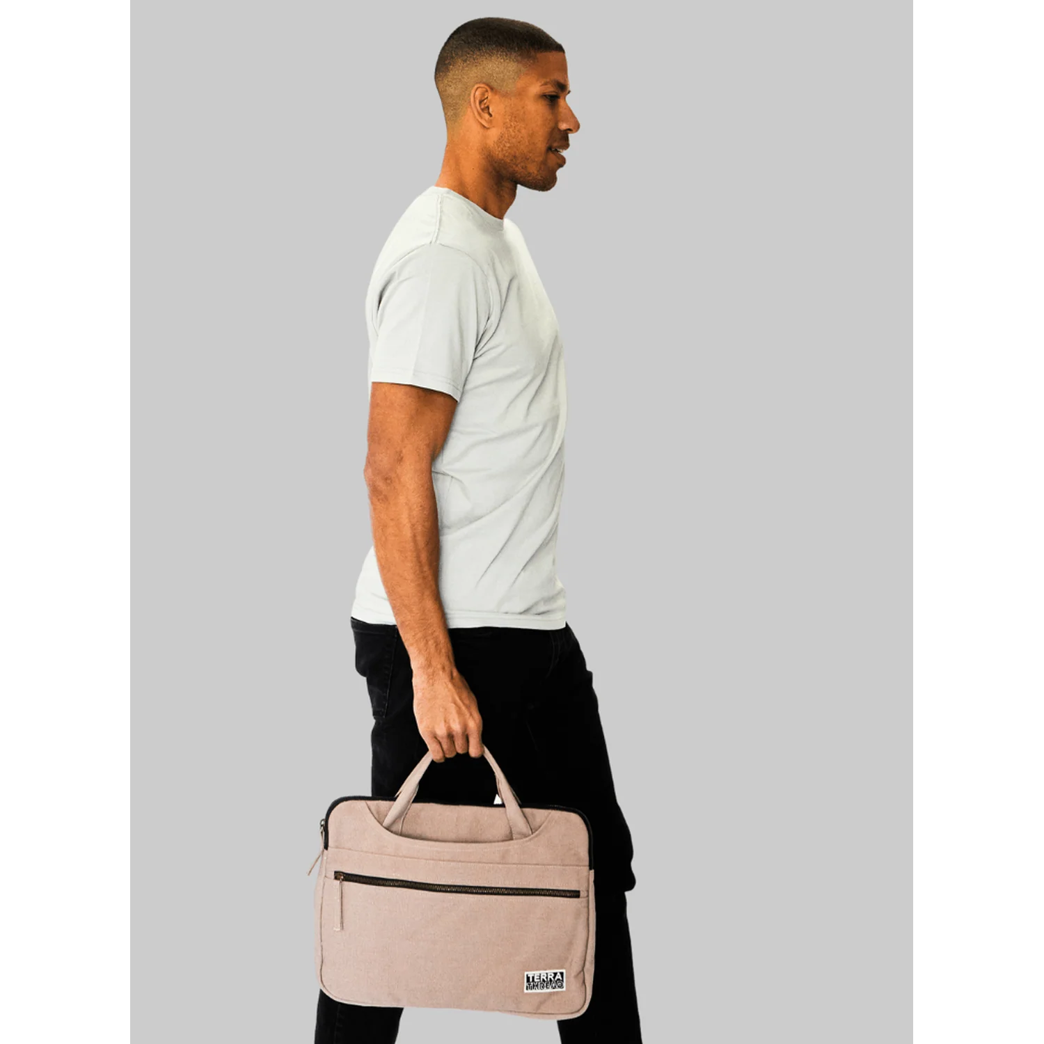 Hasta Laptop Sleeve with Handles - Image 3