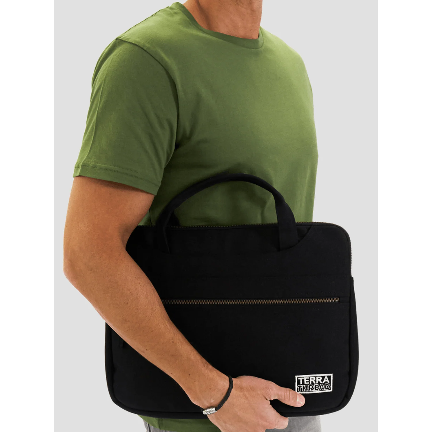 Hasta Laptop Sleeve with Handles - Image 5