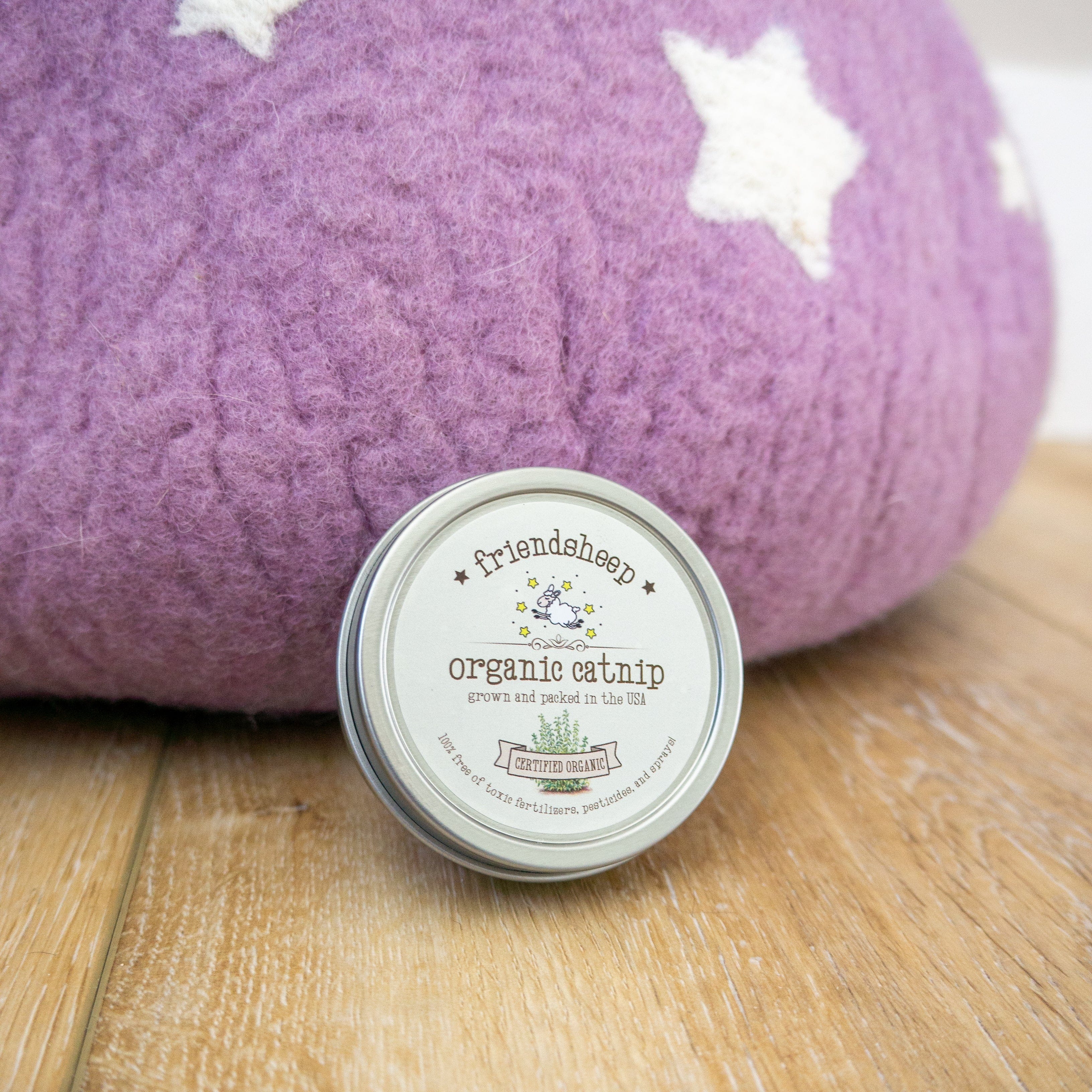 Lavender Midnight Stars Eco Kitty Cave - Image 5