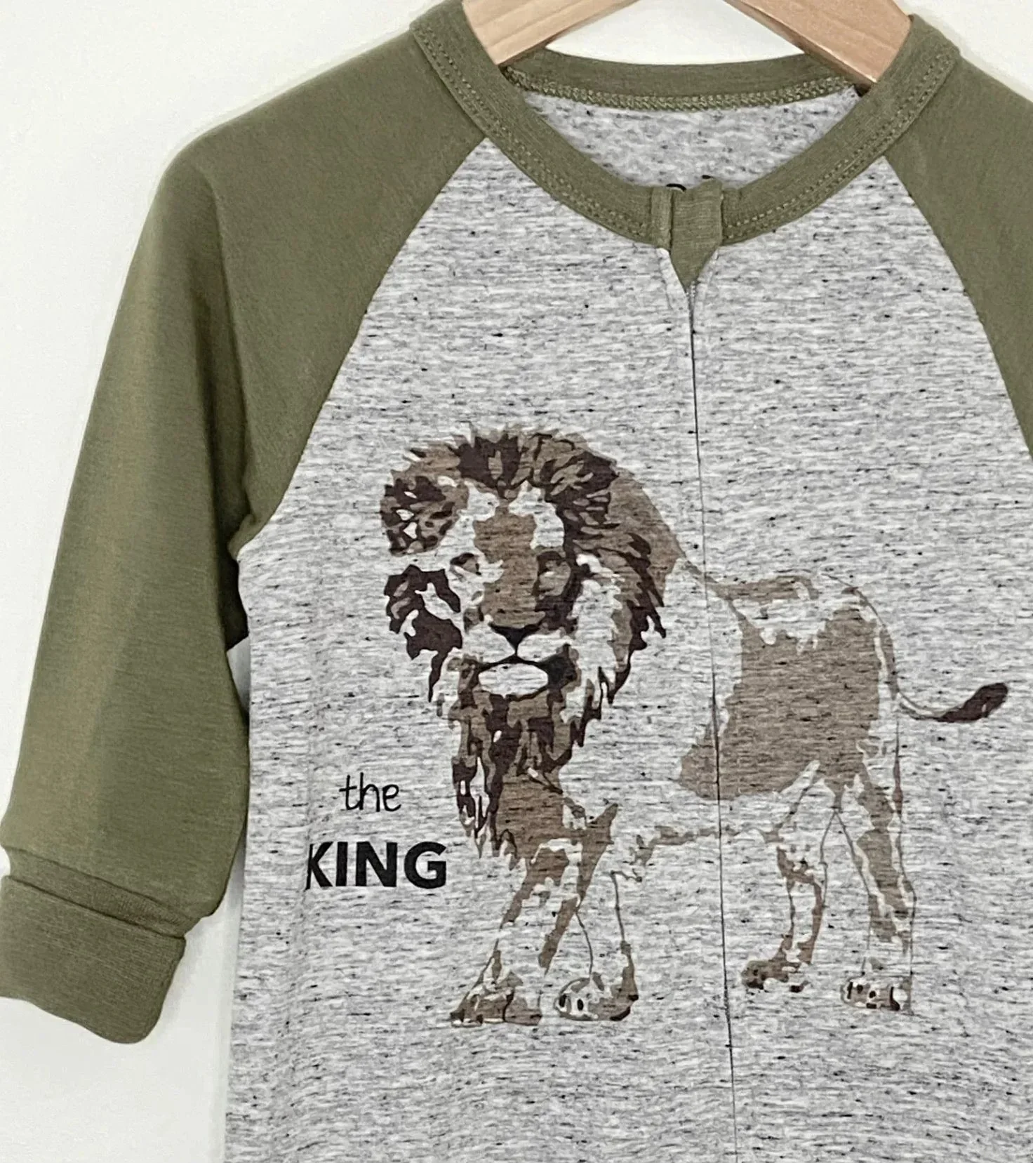 Lion Coverall – Eco-Friendly Infant & Toddler Sleepwear - Image 3