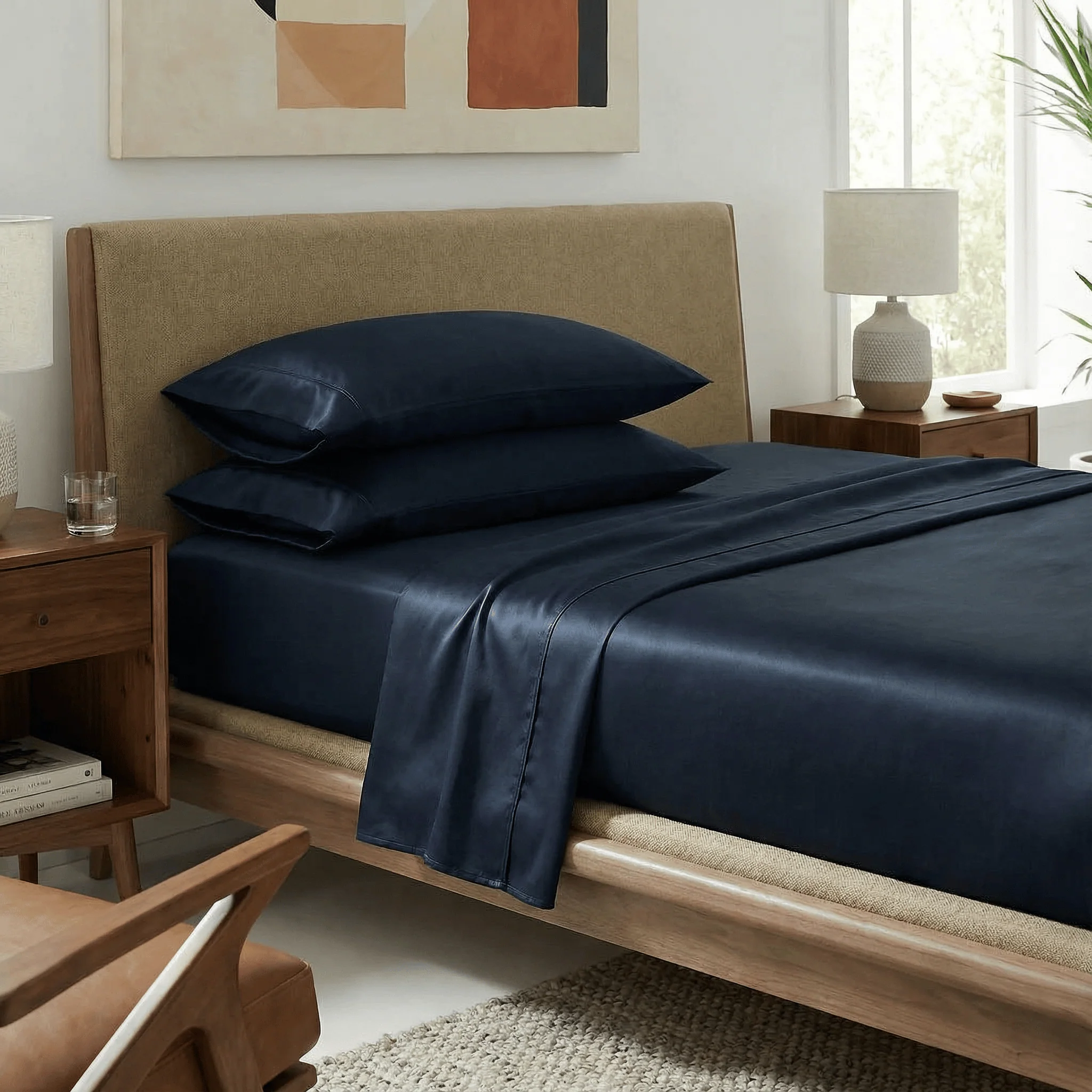 Luxe CleanBamboo® Sateen+ Pillowcase Set - Image 11