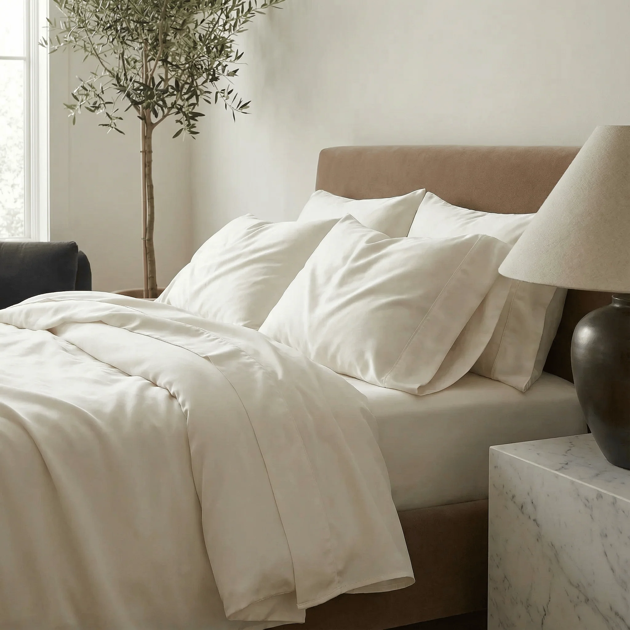 Luxe CleanBamboo® Sateen+ Pillowcase Set - Image 3