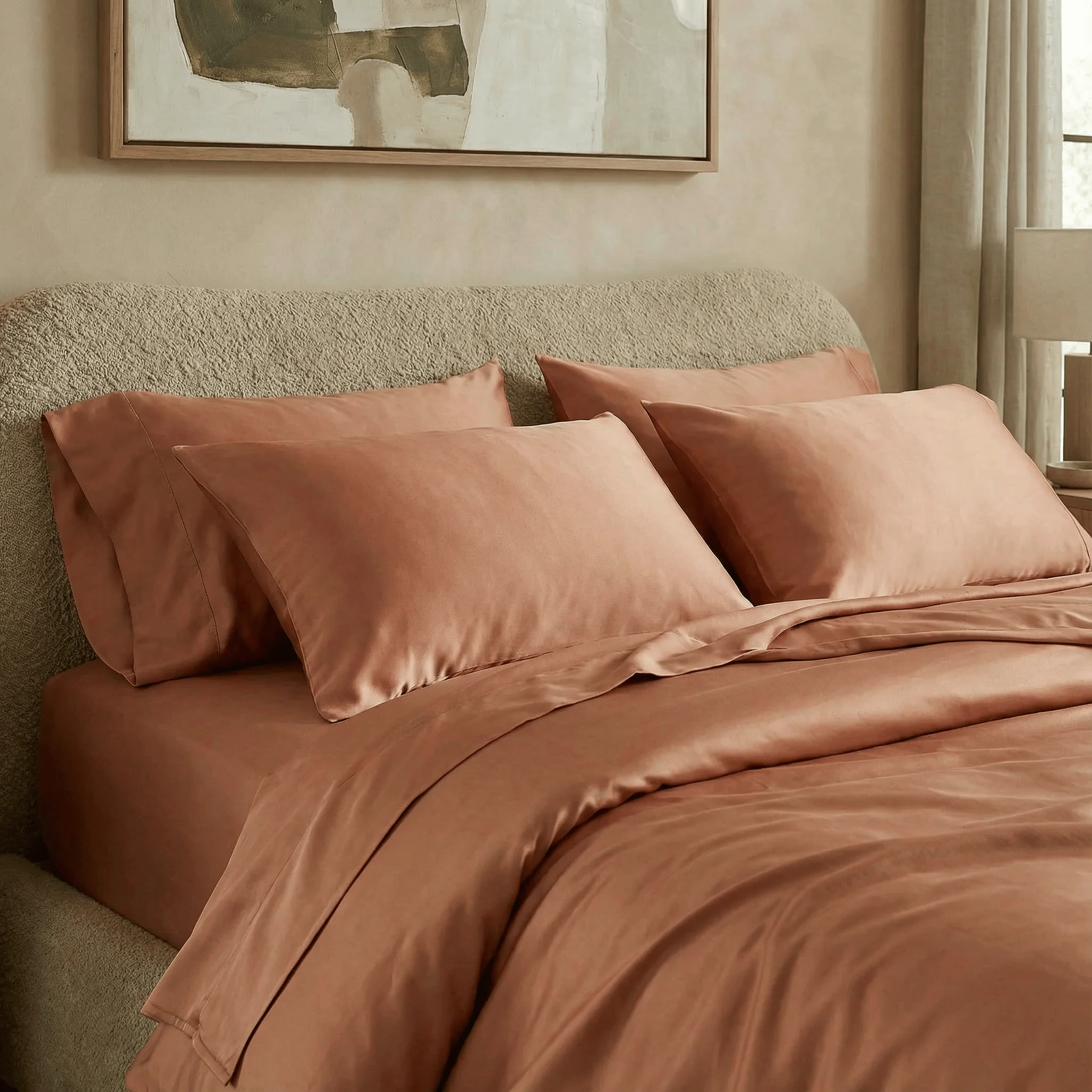 Luxe CleanBamboo® Sateen+ Pillowcase Set - Image 5