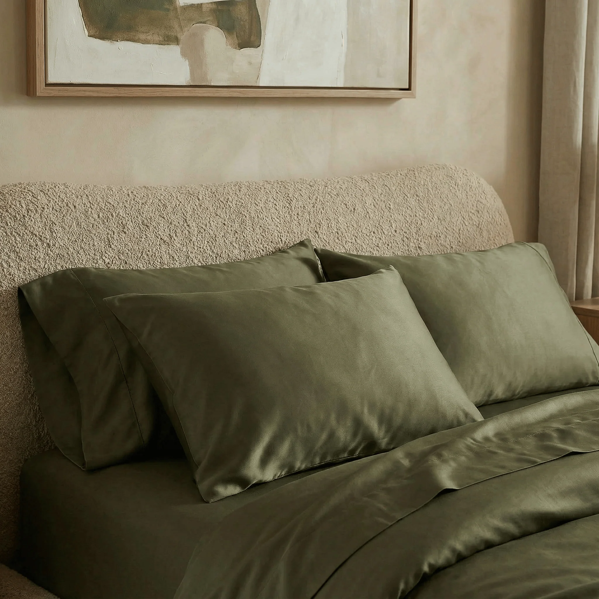 Luxe CleanBamboo® Sateen+ Pillowcase Set - Image 9