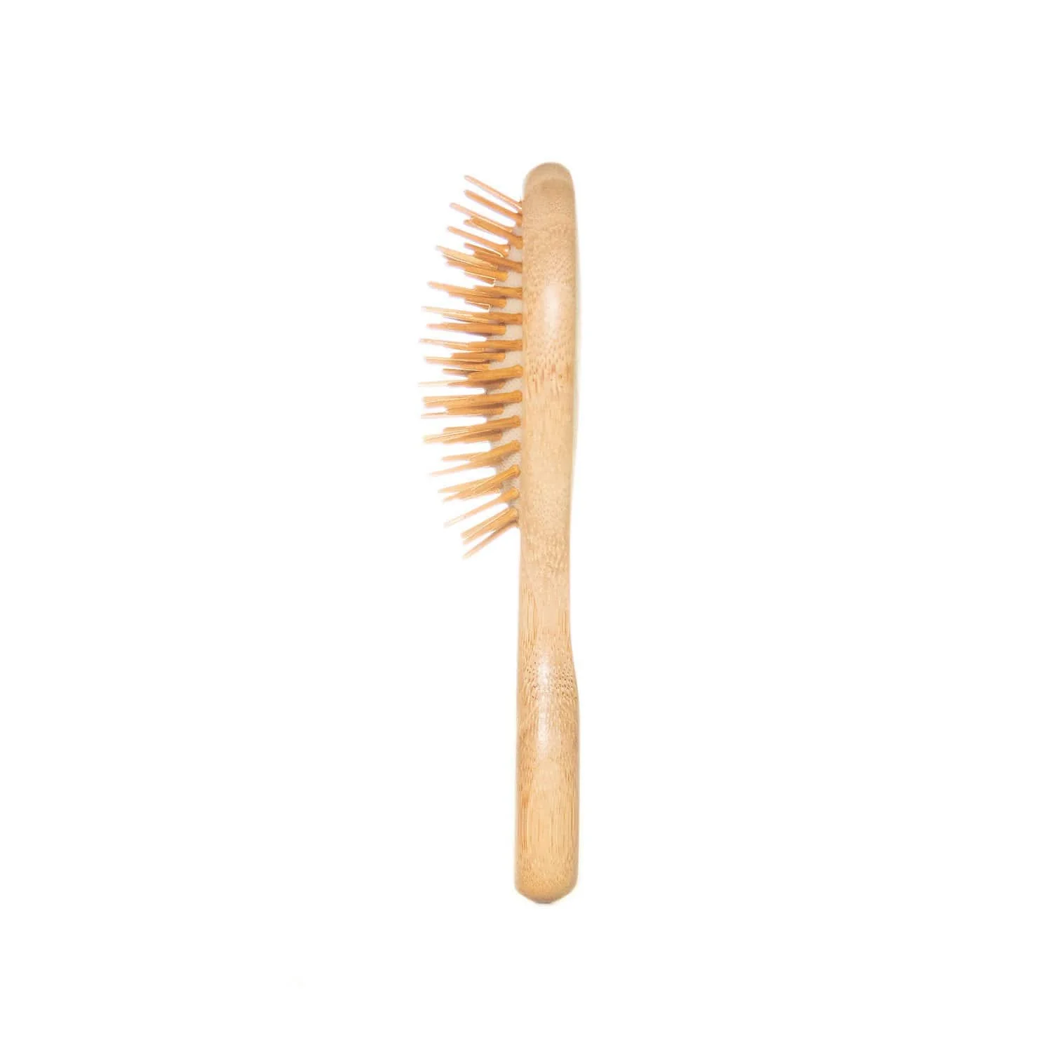 Mini Bamboo Hair Brush - Zero Waste Hair Brush, 100% Bamboo, Plastic Free, Compostable - Image 5