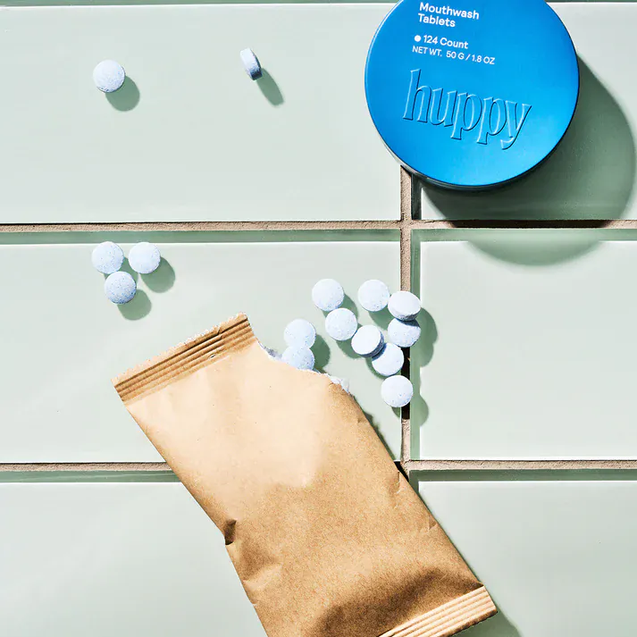 Mouthwash Tablets - Zero Waste Mouthwash - All Natural, Plastic-Free, Refillable, 124 ct. - Image 4