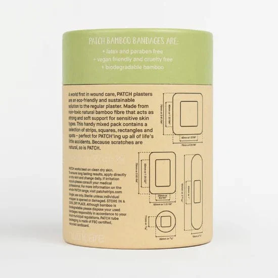Natural Bamboo Bandages Mixed 100 Pack - Image 3