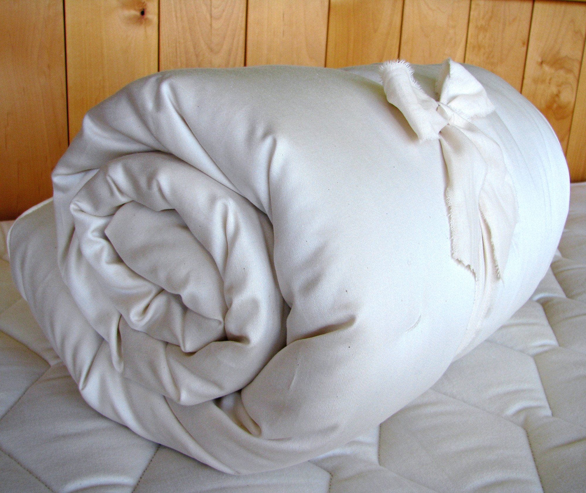 Natural Child's Crib Mattress Topper - Image 4