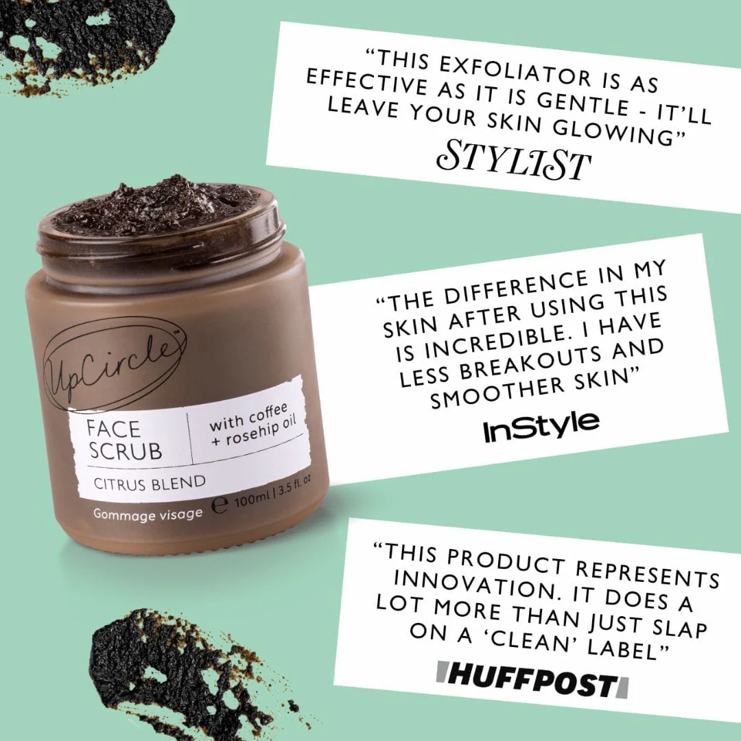 Coffee Face Scrub - Citrus Blend for Dry Skin - Image 4
