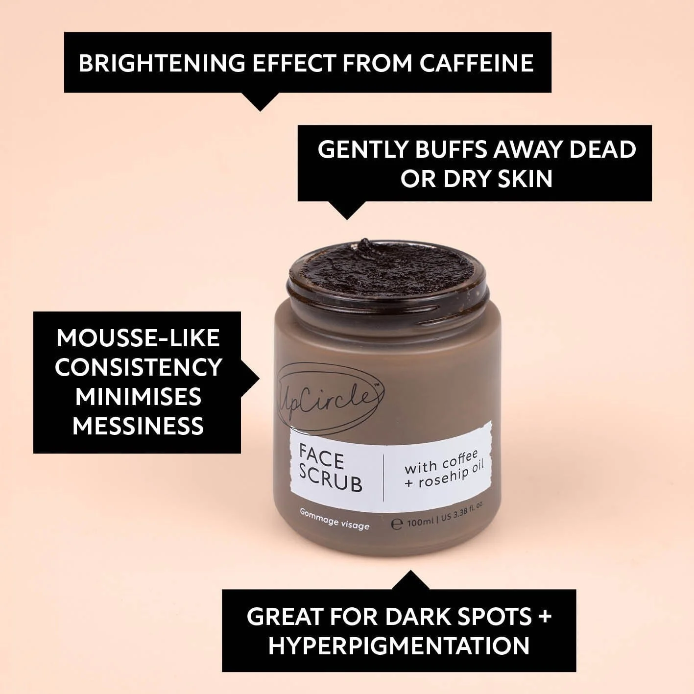 Coffee Face Scrub - Citrus Blend for Dry Skin - Image 7