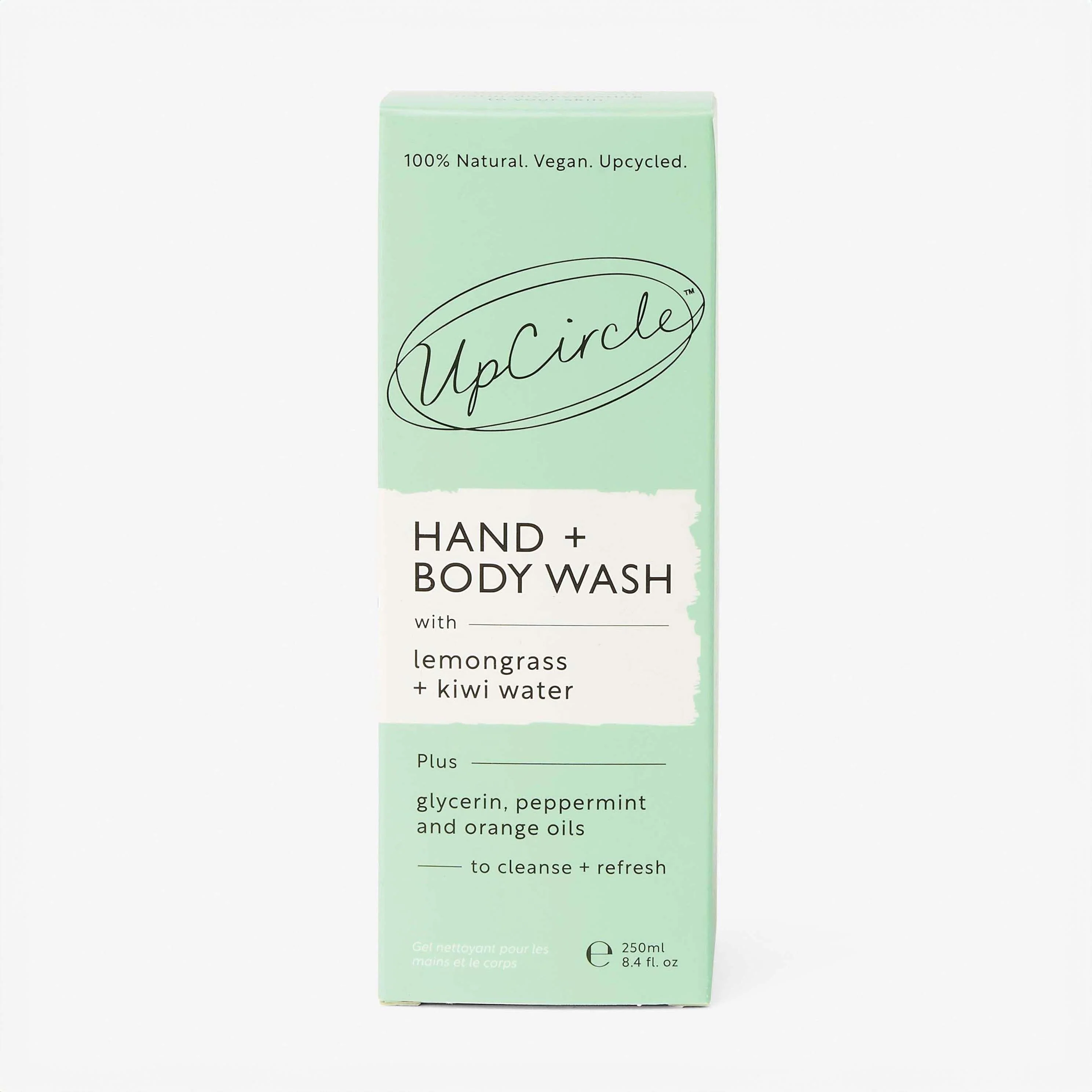 Natural Hand & Body Wash with Lemongrass - Image 2