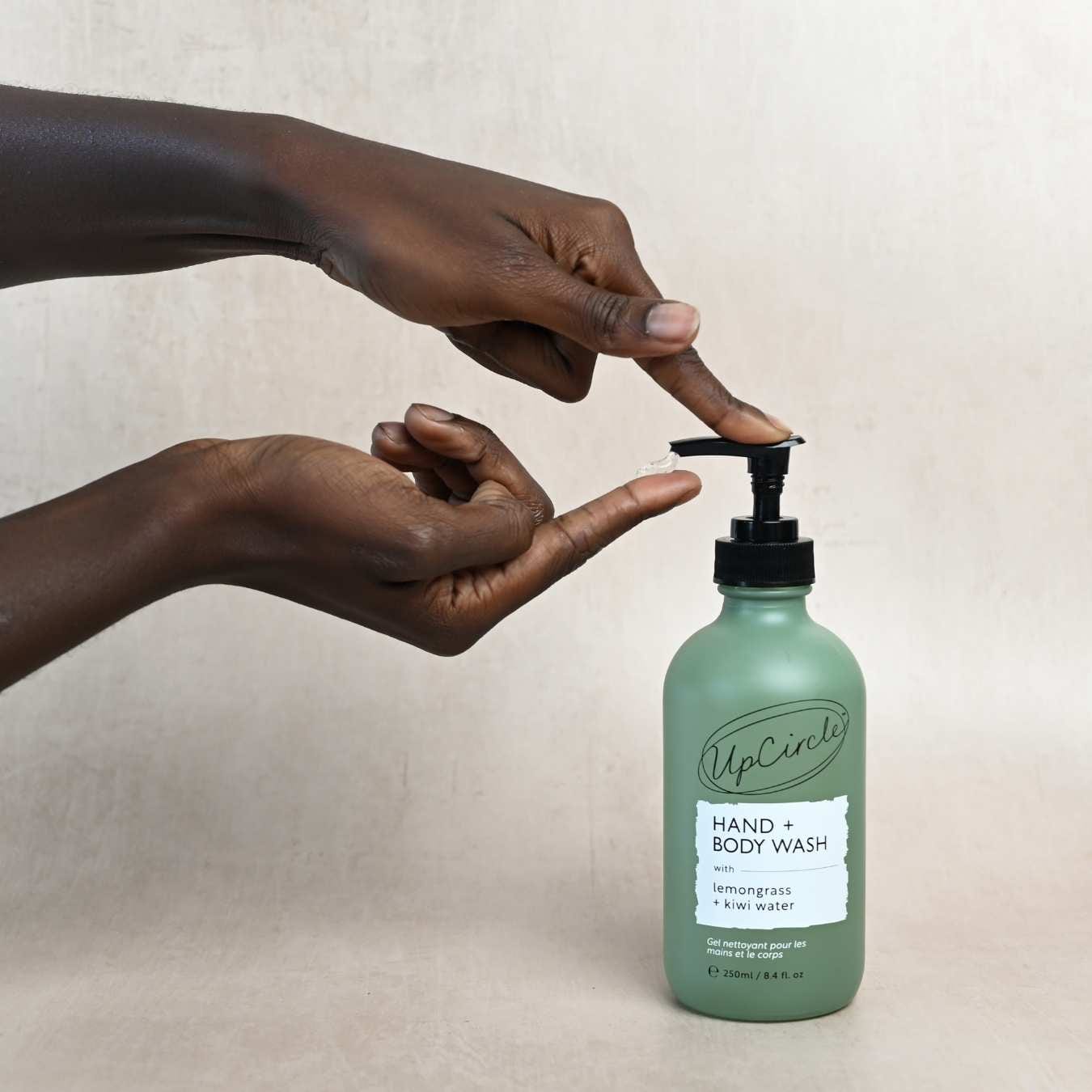 Natural Hand & Body Wash with Lemongrass - Image 6