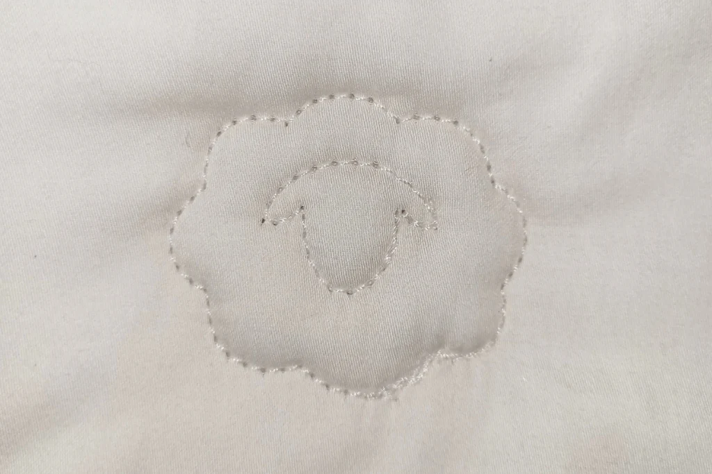 Natural Wool Toddler Comforter - Image 3