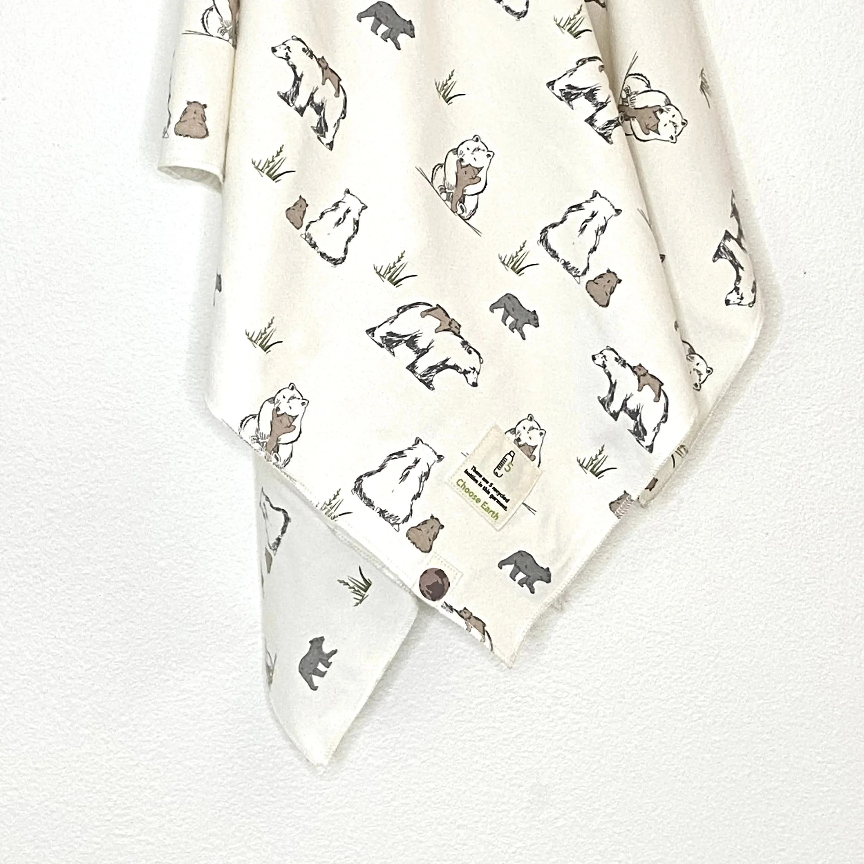 Bear Family Swaddle Blanket - Image 2
