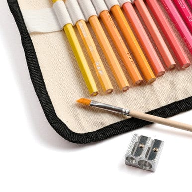 Watercolor Pencils with Canvas Roll Up - 36 Pack - Image 5
