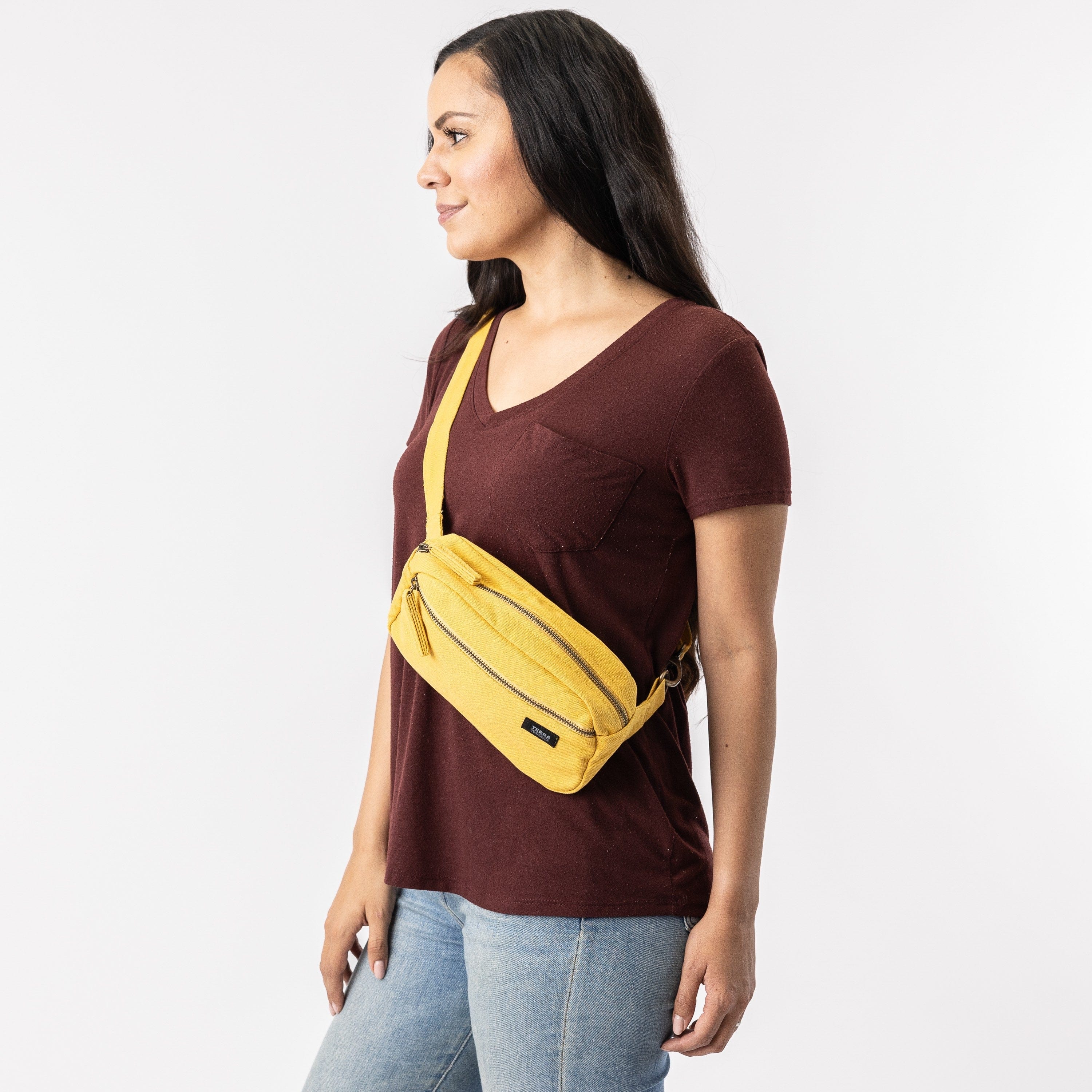 Organic Cotton Fanny Pack - Belt Bag, Waist Bag - Image 15