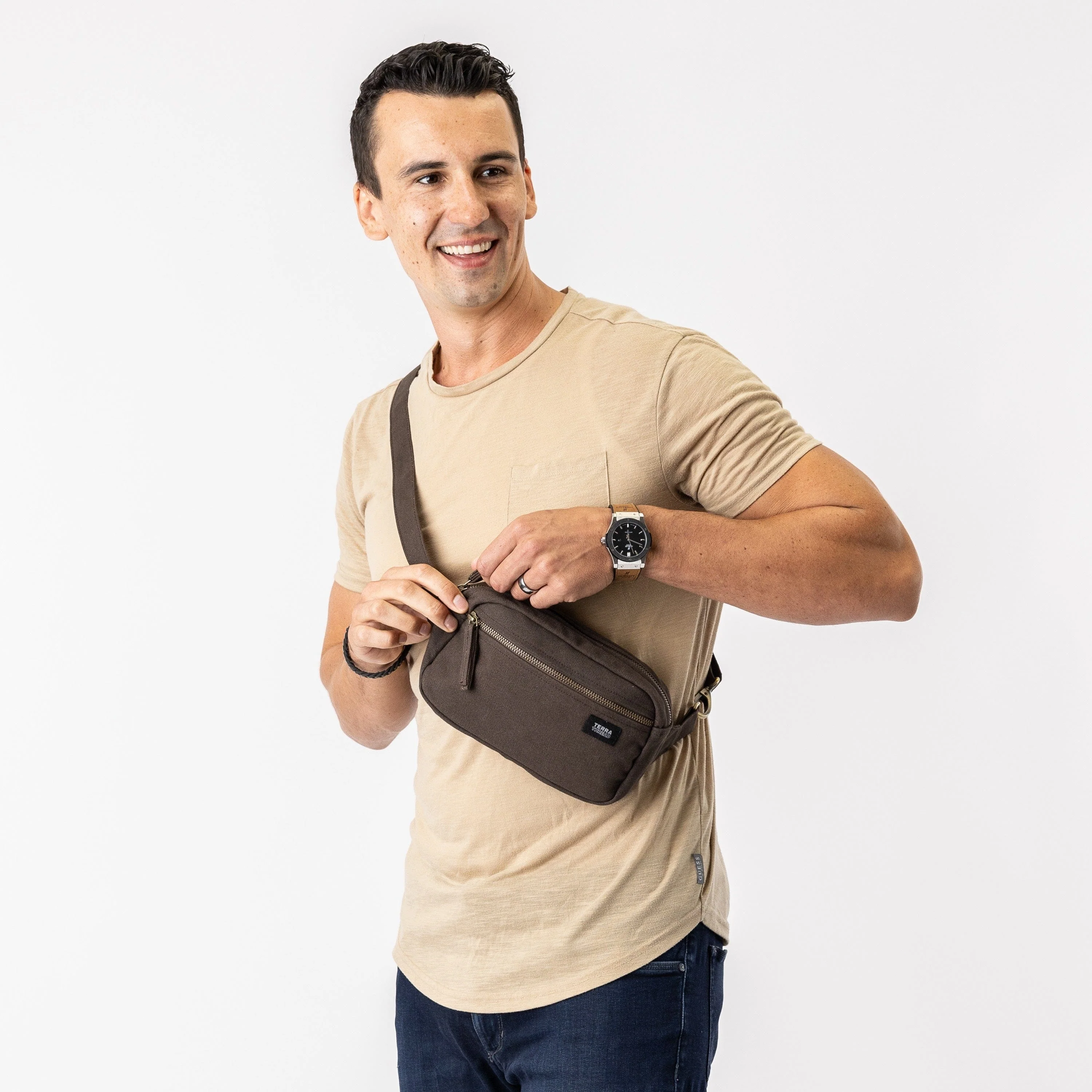 Organic Cotton Fanny Pack - Belt Bag, Waist Bag - Image 20