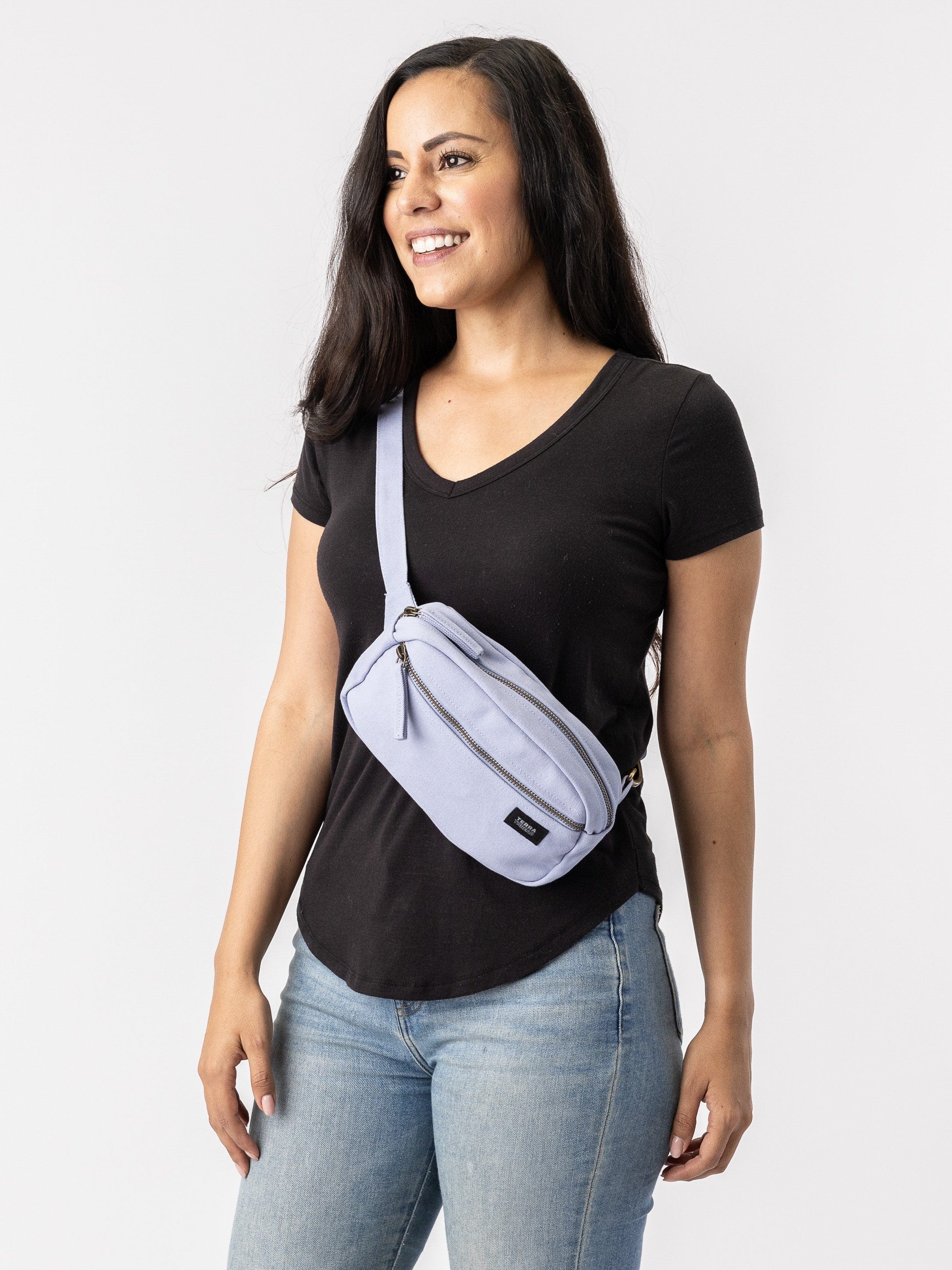 Organic Cotton Fanny Pack - Belt Bag, Waist Bag - Image 3