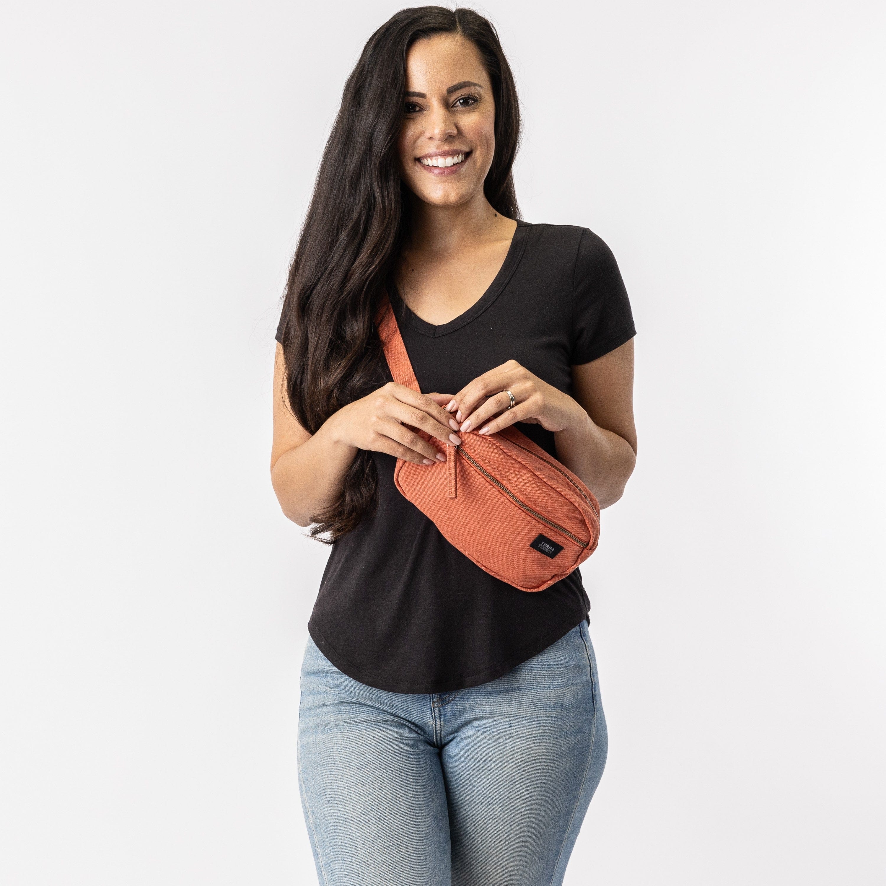Organic Cotton Fanny Pack - Belt Bag, Waist Bag - Image 31