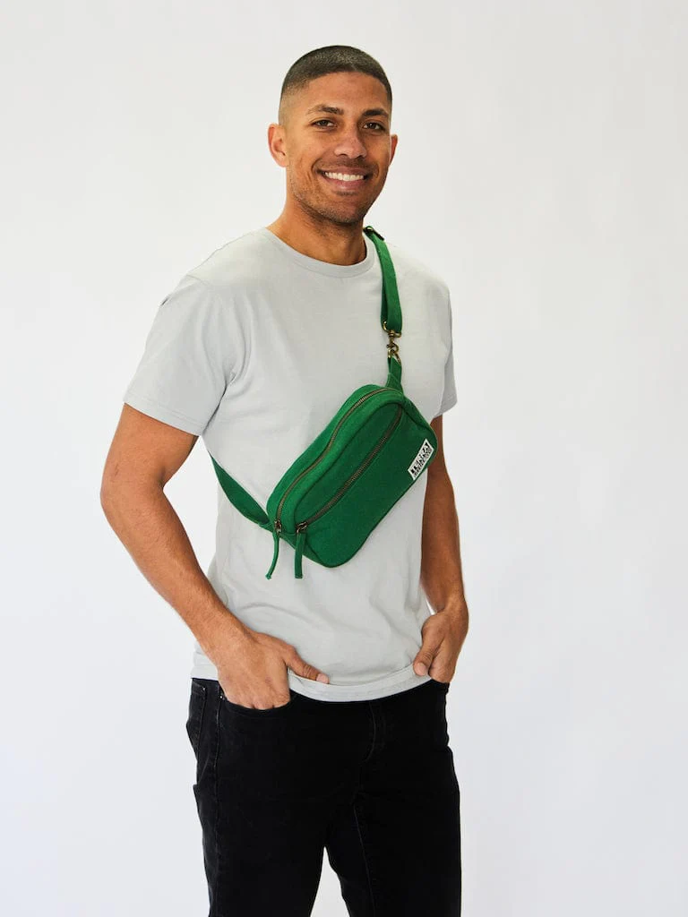 Organic Cotton Fanny Pack - Belt Bag, Waist Bag - Image 4
