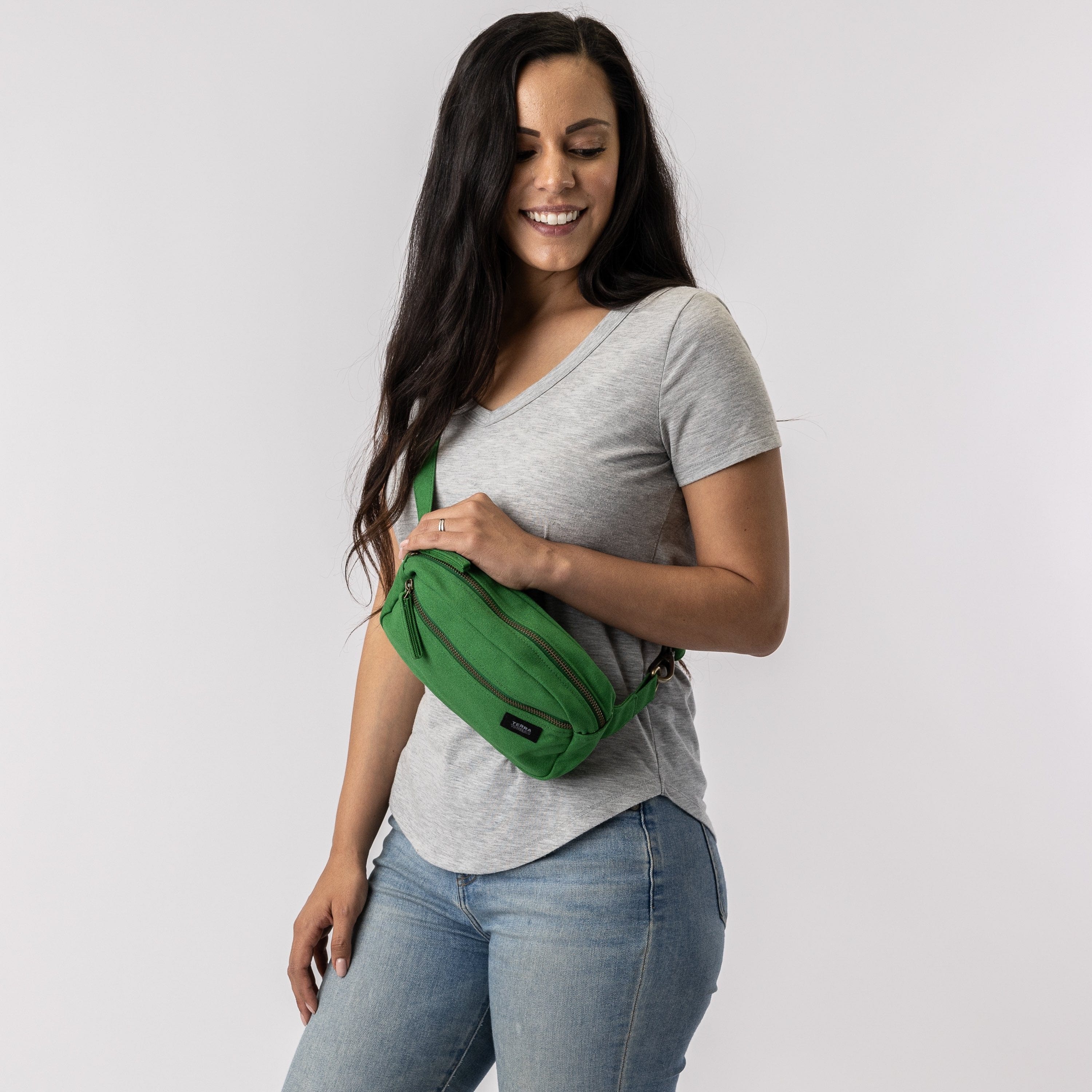 Organic Cotton Fanny Pack - Belt Bag, Waist Bag - Image 40