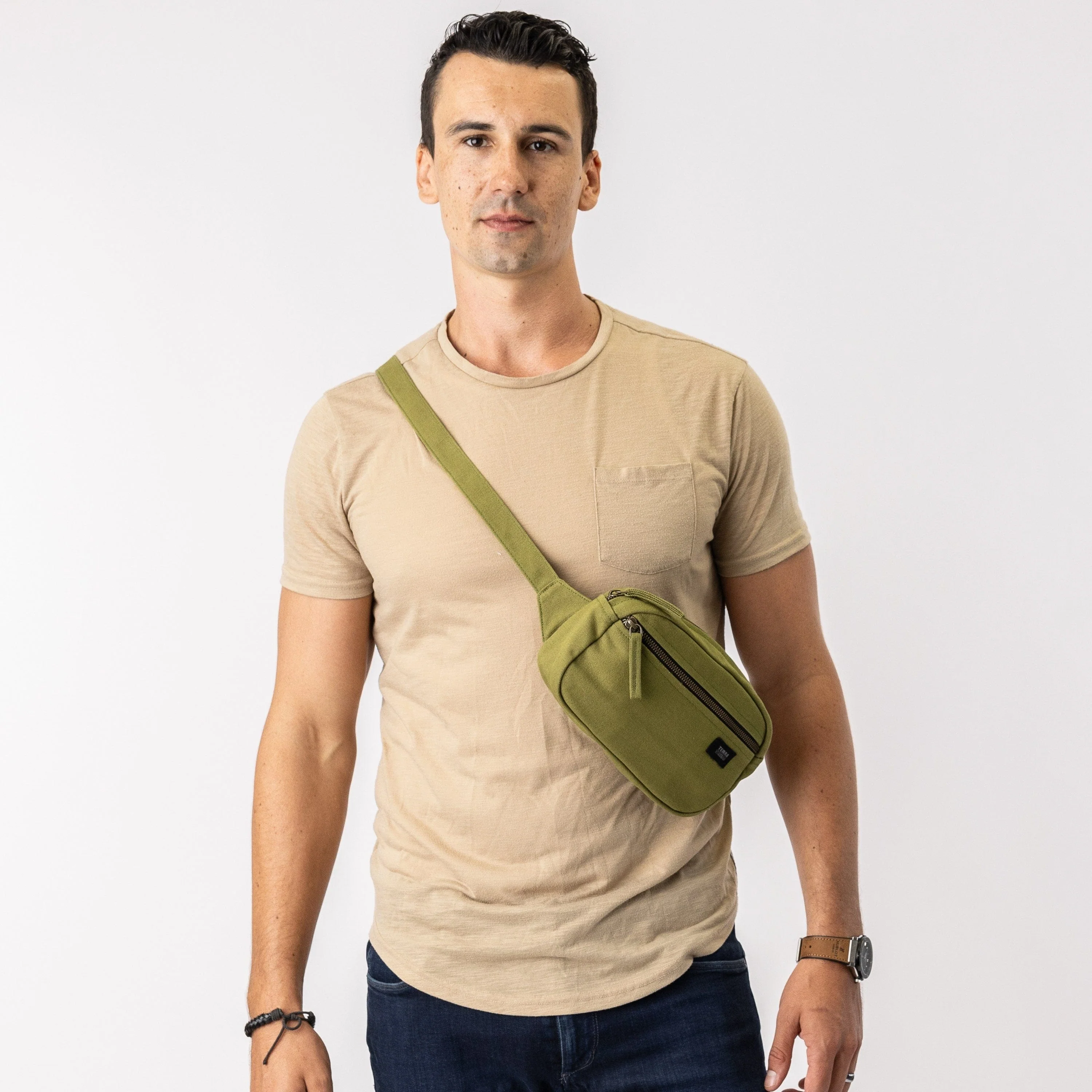 Organic Cotton Fanny Pack - Belt Bag, Waist Bag - Image 55