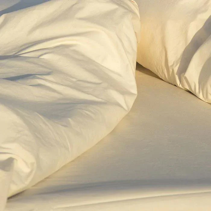 Organic Cotton Sateen Duvet Cover - Image 5