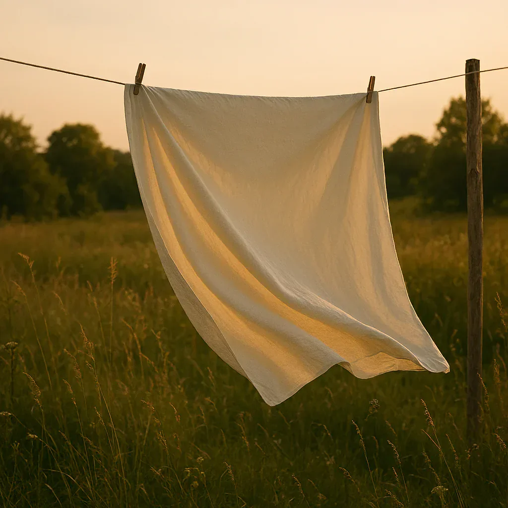 Organic Cotton Sateen Sheet Set - Image 3