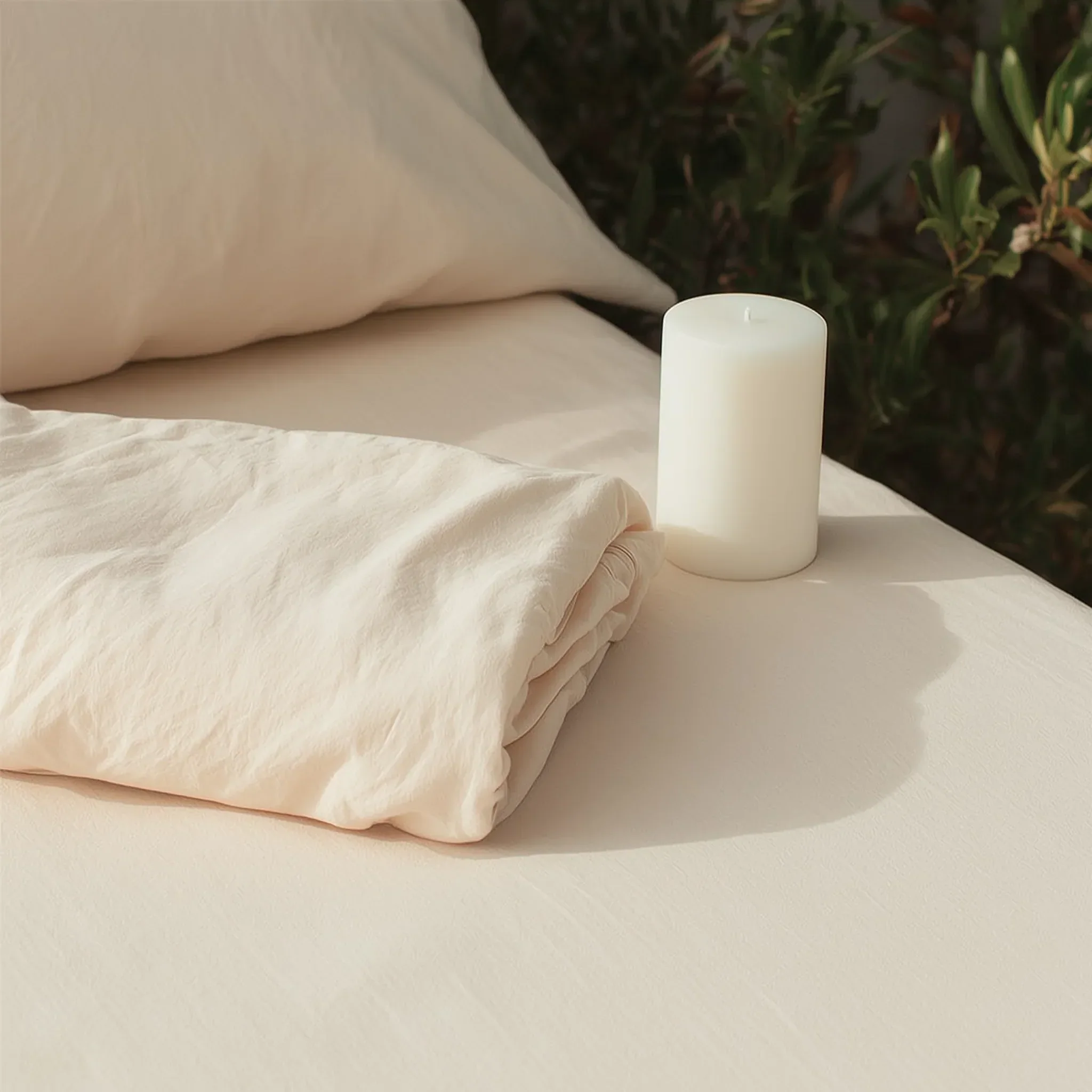 Organic Cotton Sateen Sheet Set - Image 4