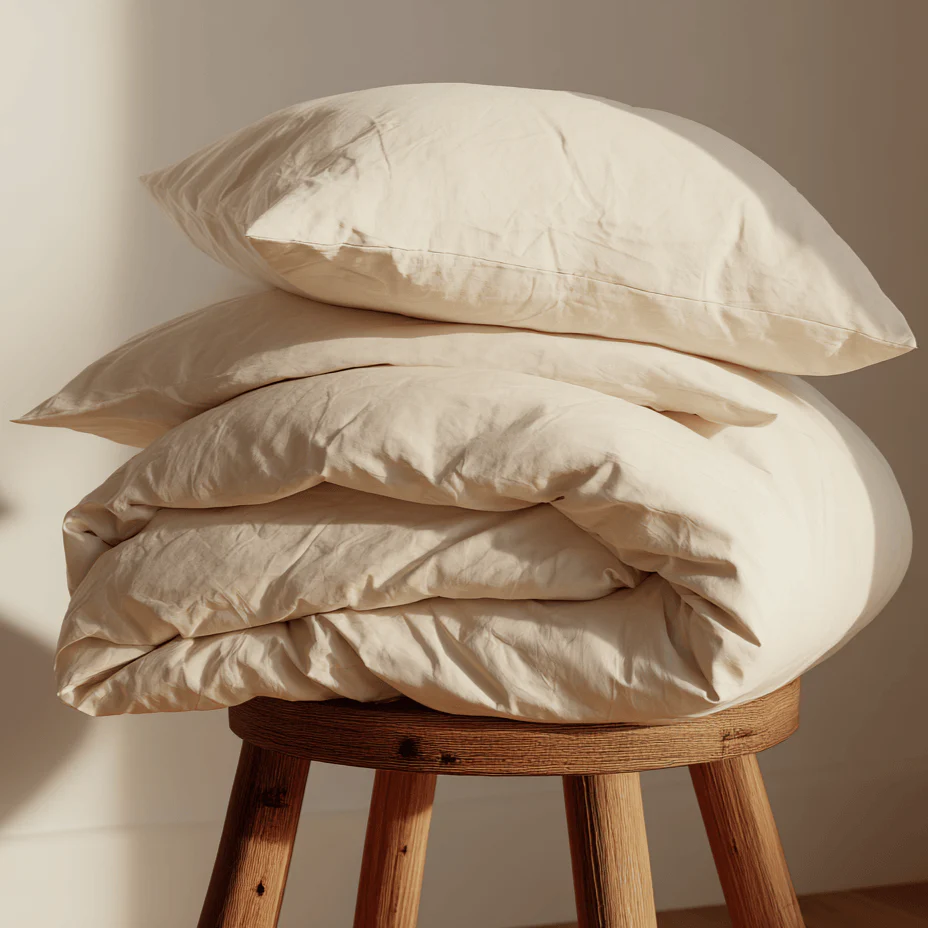 Organic Cotton Sateen Sheet Set & Duvet Cover - Image 2