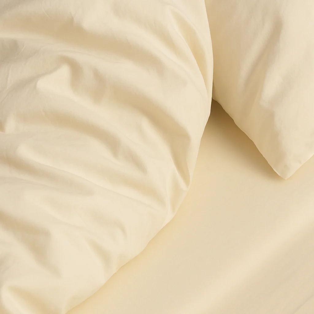 Organic Cotton Sateen Sheet Set & Duvet Cover - Image 3