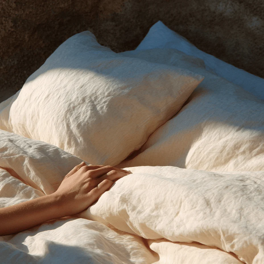 Organic Cotton Sateen Sheet Set & Duvet Cover - Image 5