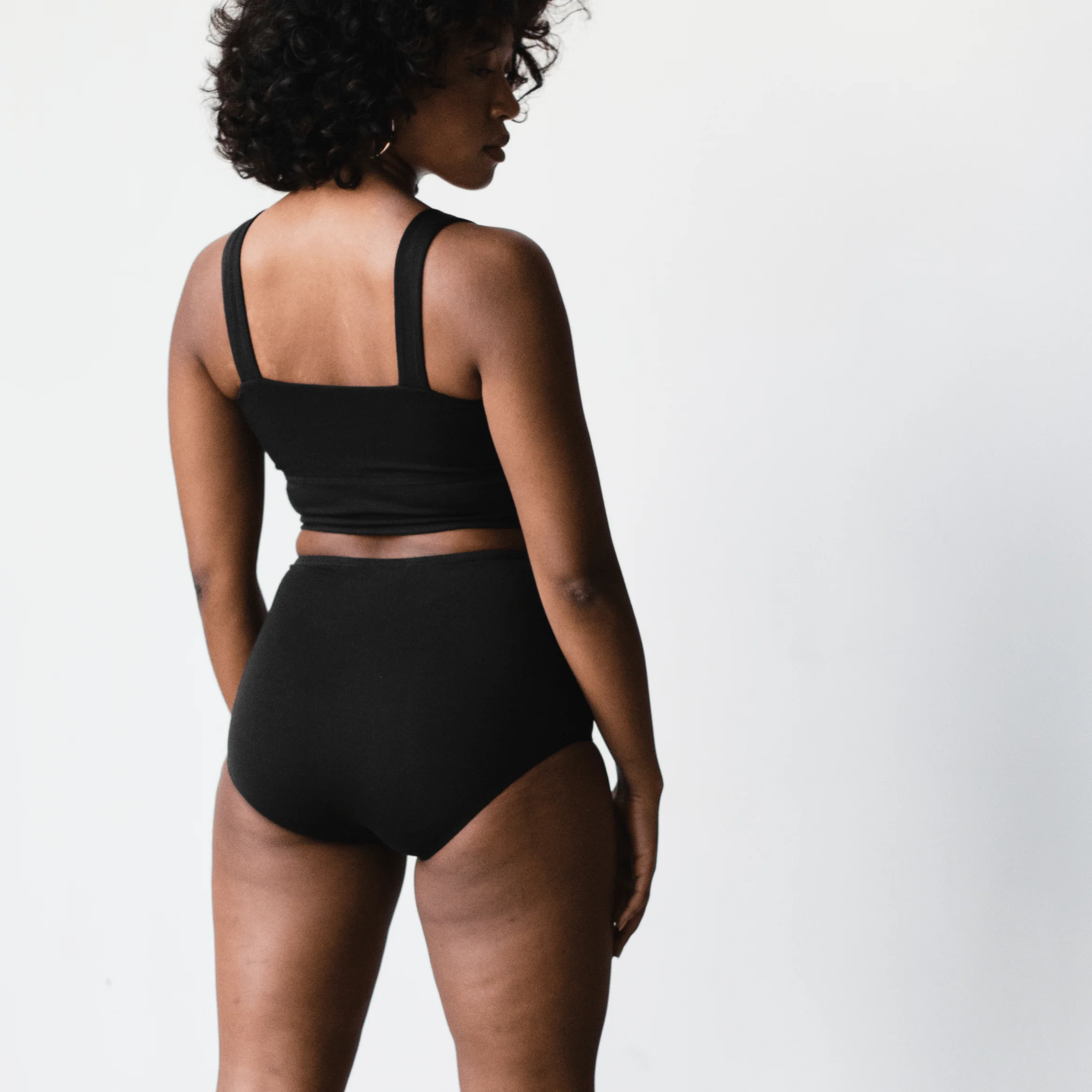 Organic Cotton Square Neck Bralette - PRE-ORDER - Image 12