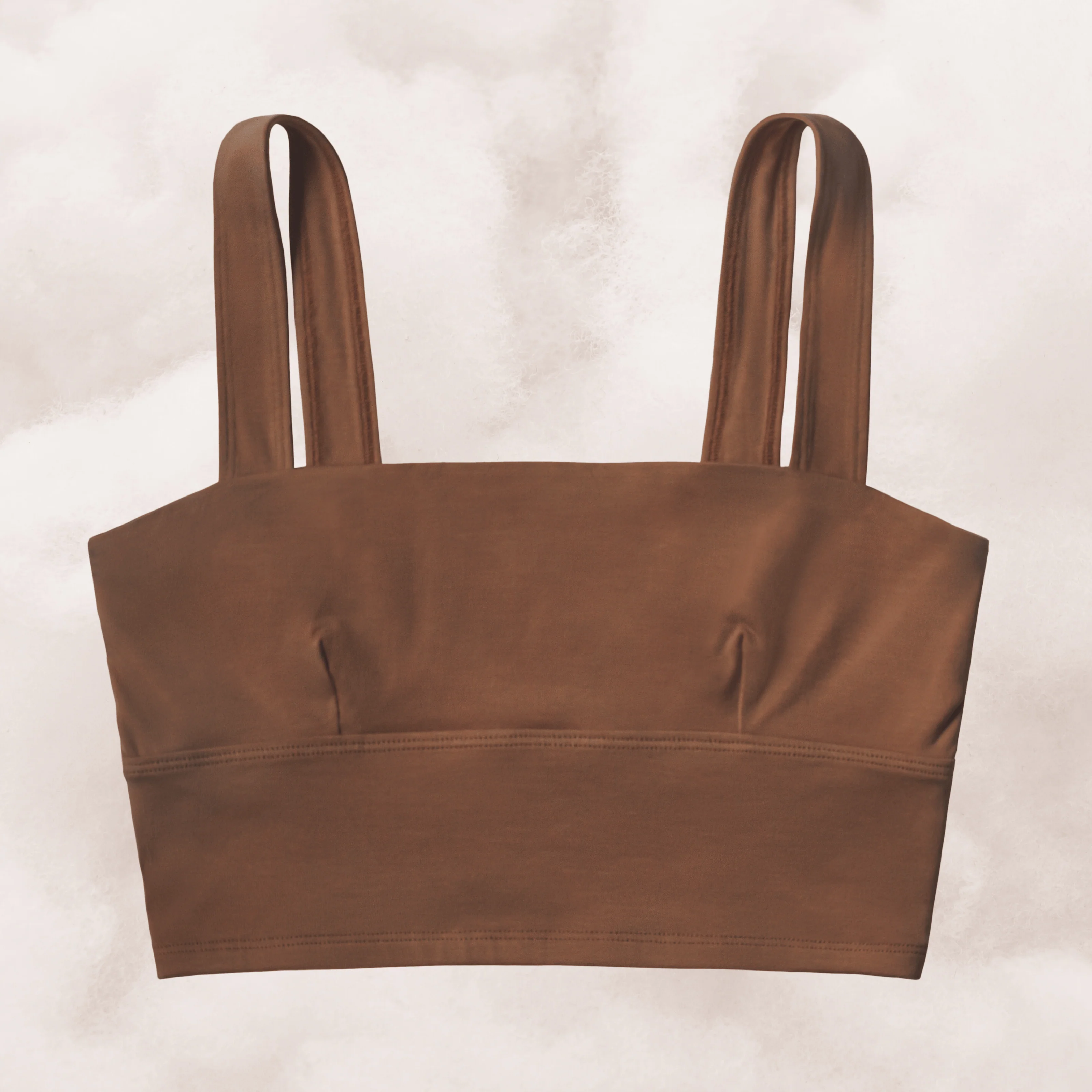 Organic Cotton Square Neck Bralette - PRE-ORDER - Image 4