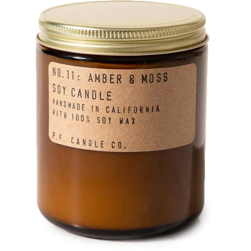 Amber and Moss Soy Candle - Image 2