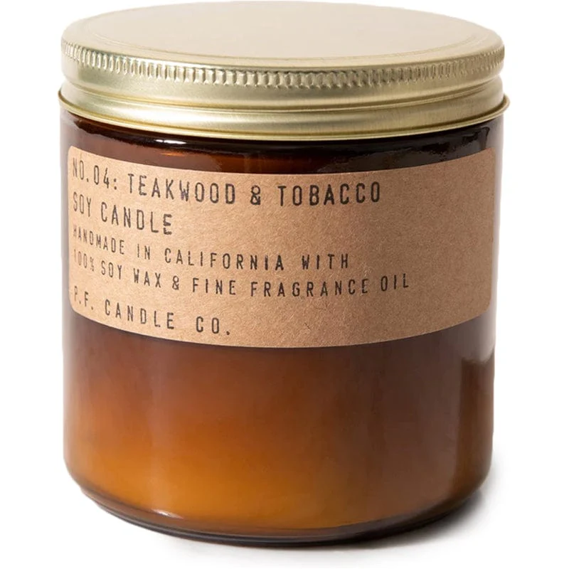 Teakwood Soy Candle - Image 7