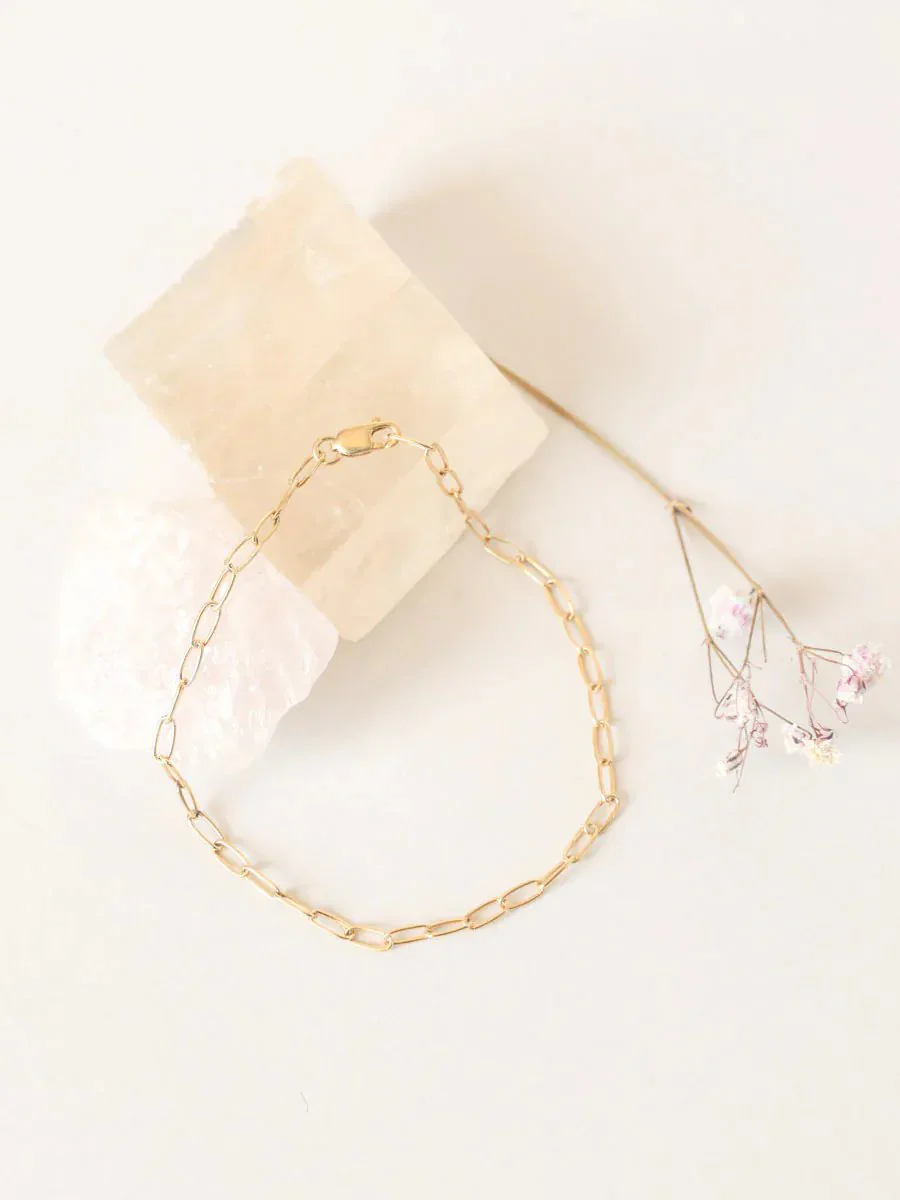 Paperclip Chain Bracelet - Image 2