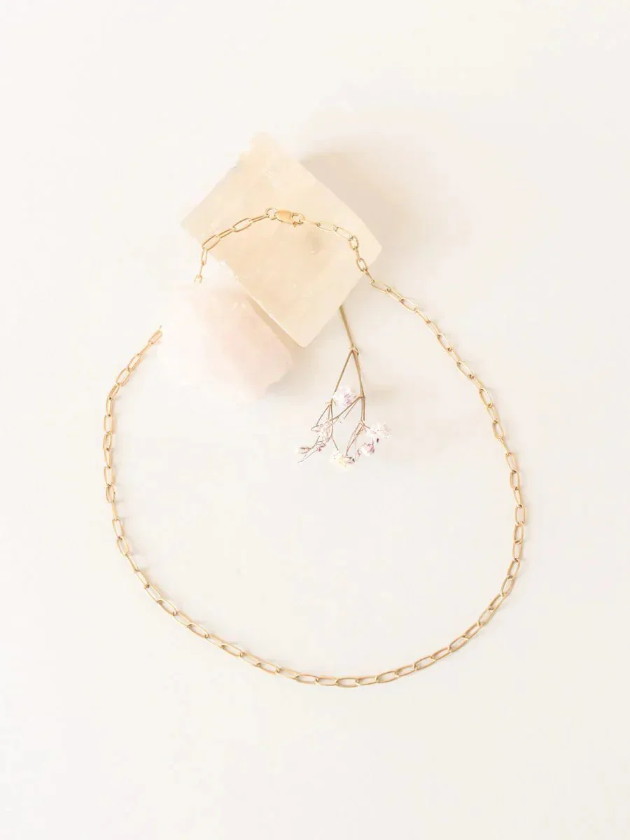 Paperclip Chain Necklace